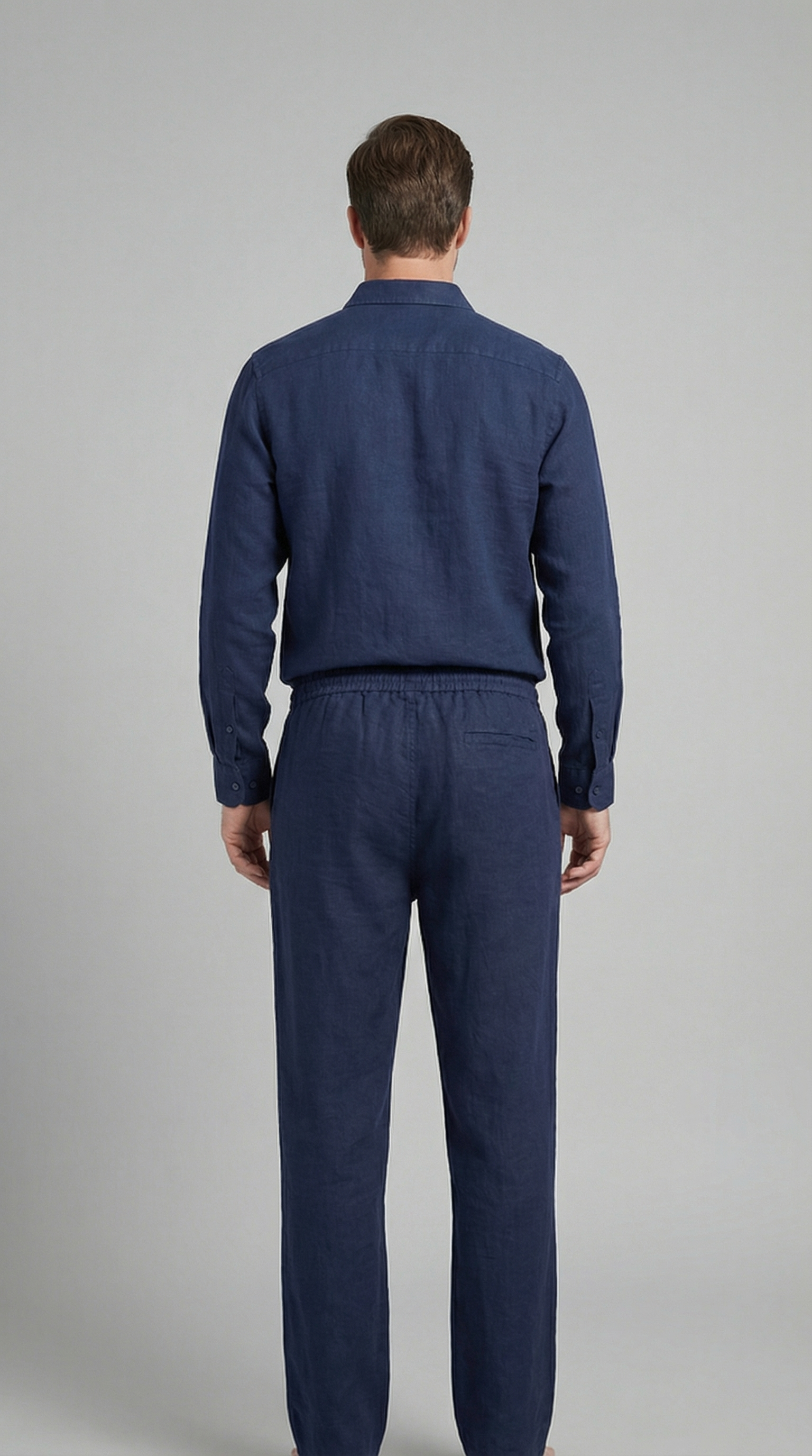 Men's linen co-ord set | slim fit two-piece ensemble