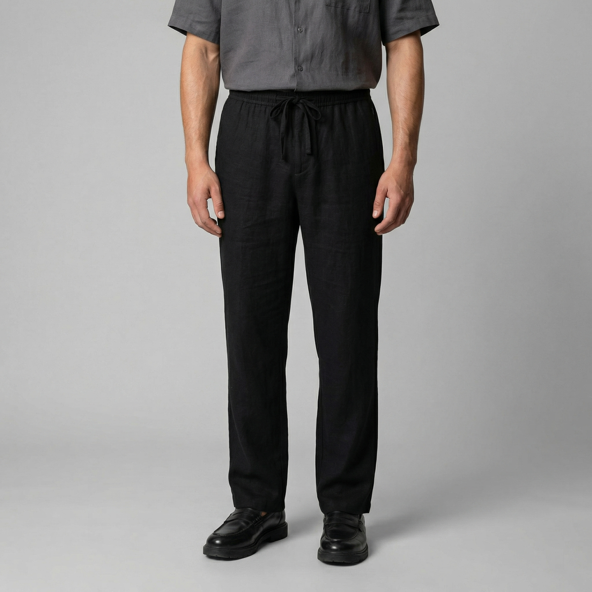 Men's linen trousers | slim fit for casual wear