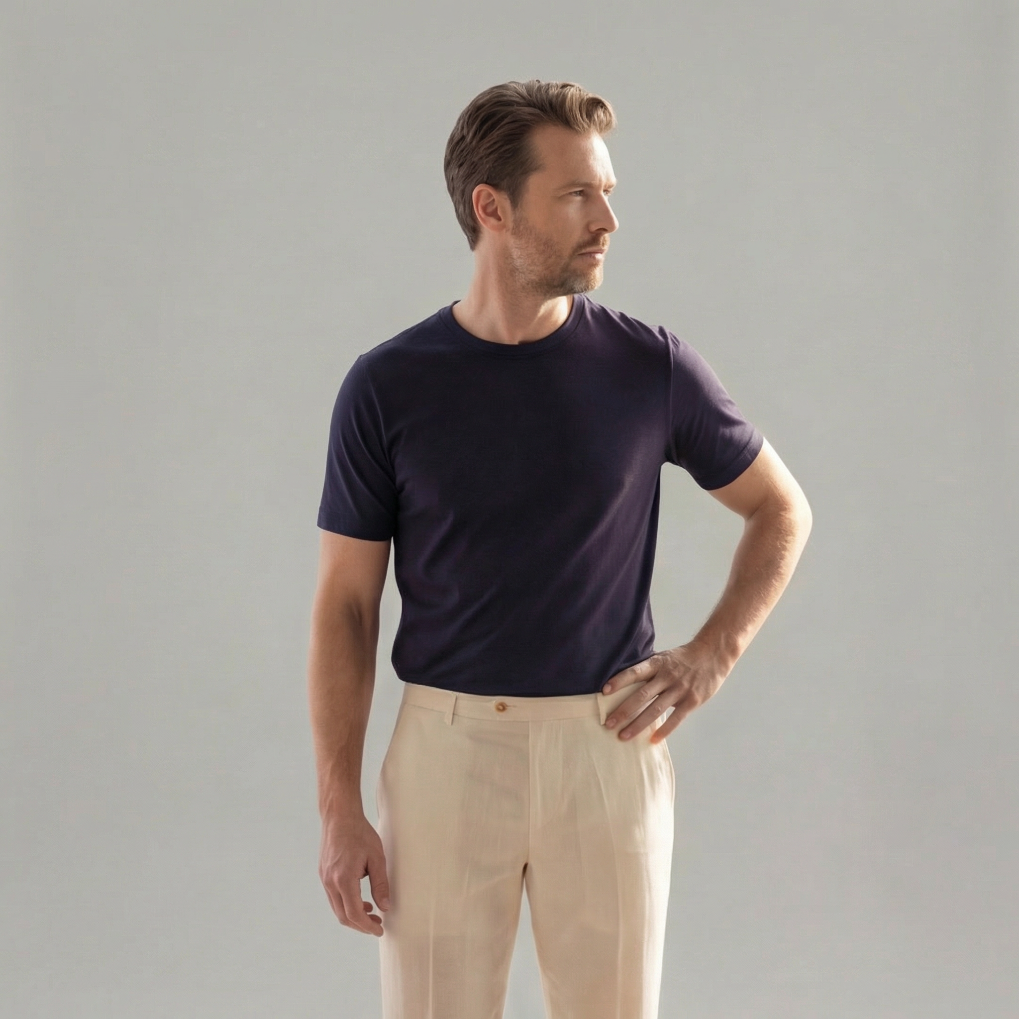 Men's linen trousers | summer casual pants