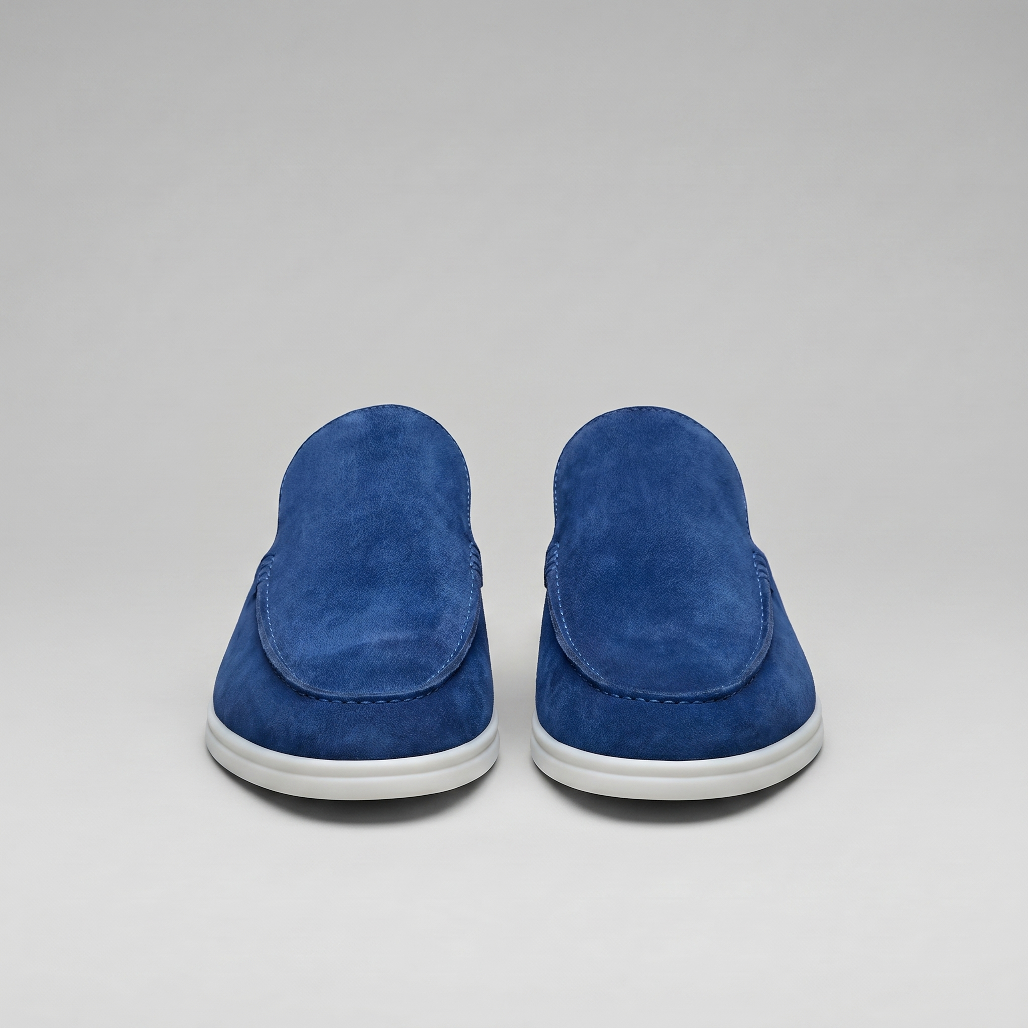 Men's suede backless mules | loafer style slip-ons