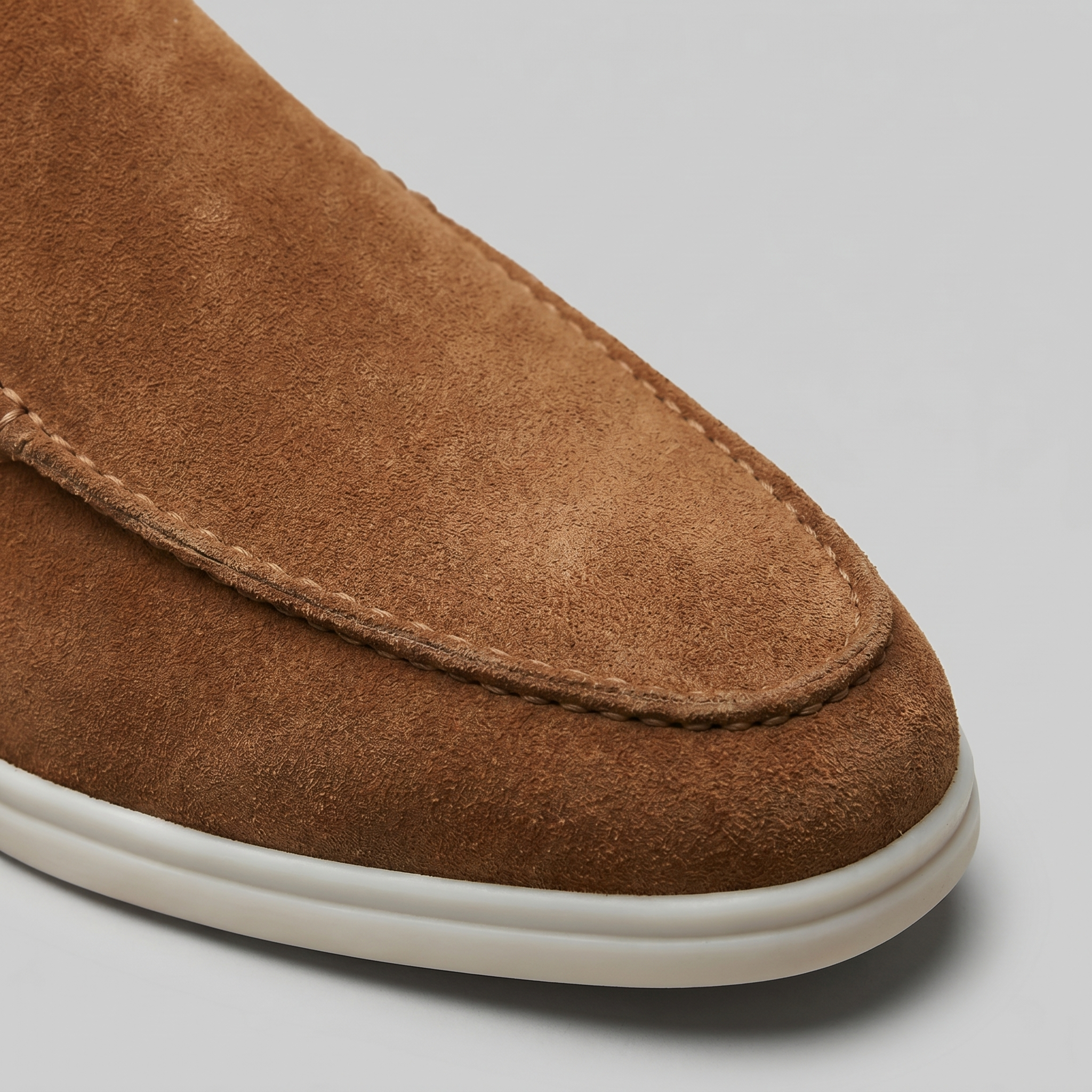 Men's suede backless mules | loafer style slip-ons