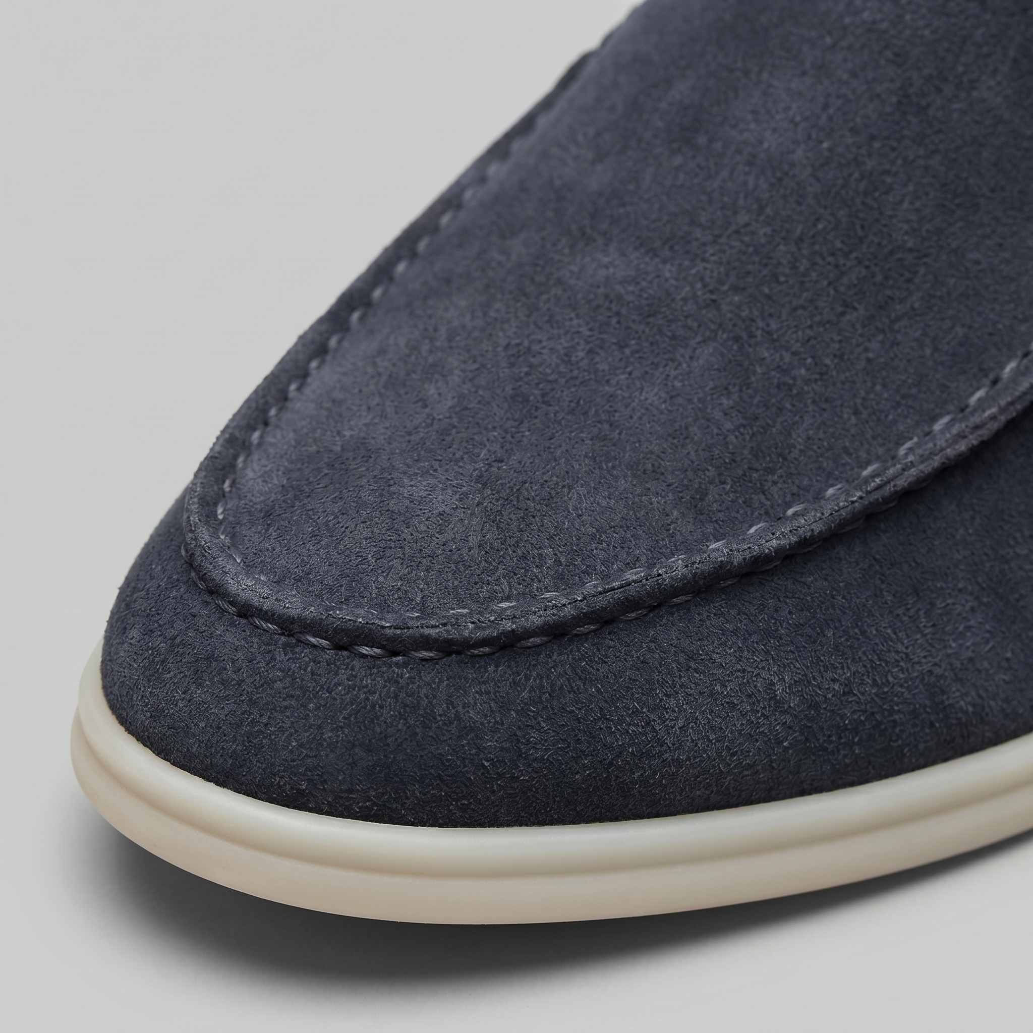 Men's suede backless mules | loafer style slip-ons