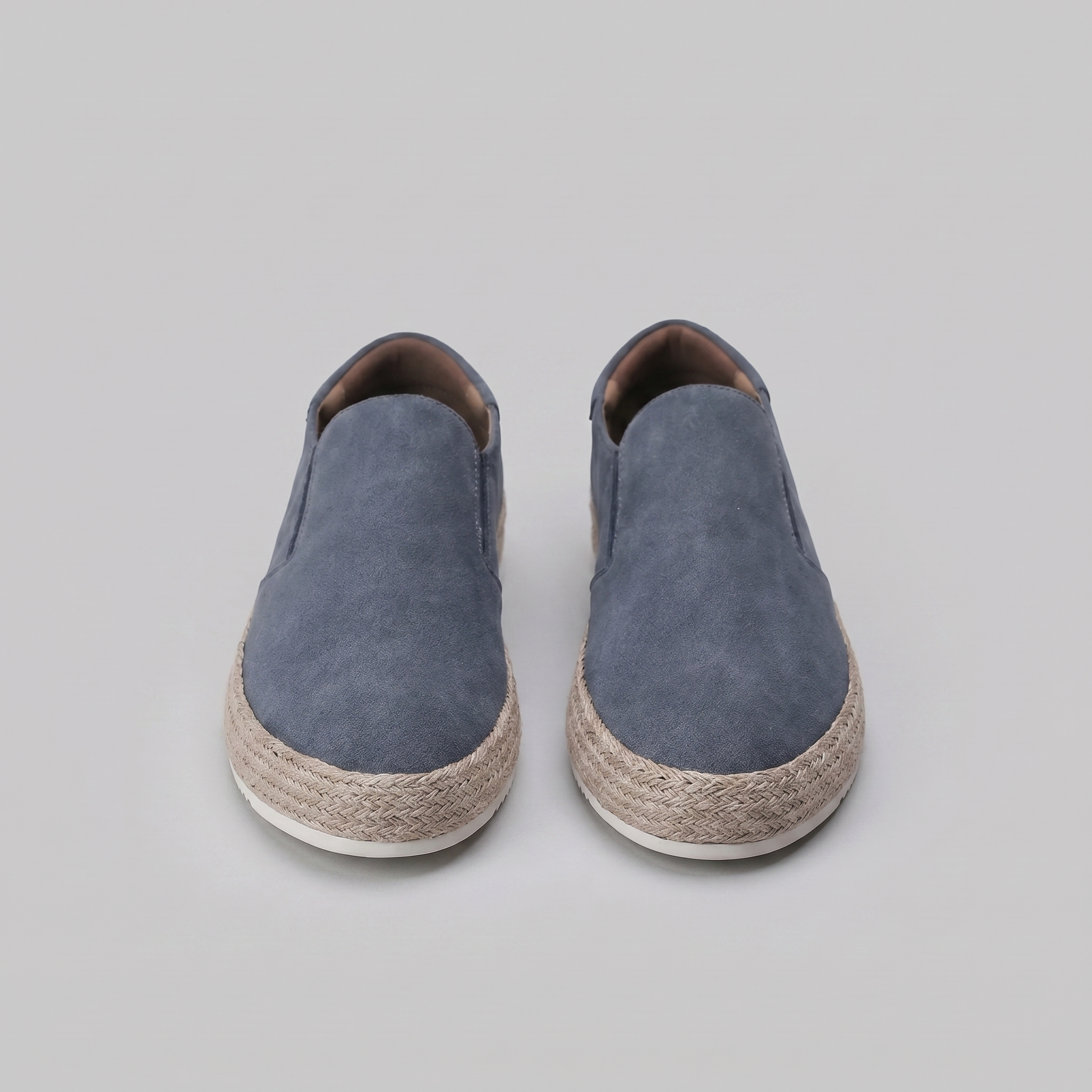 Men's suede slip-on loafers | refined beach footwear