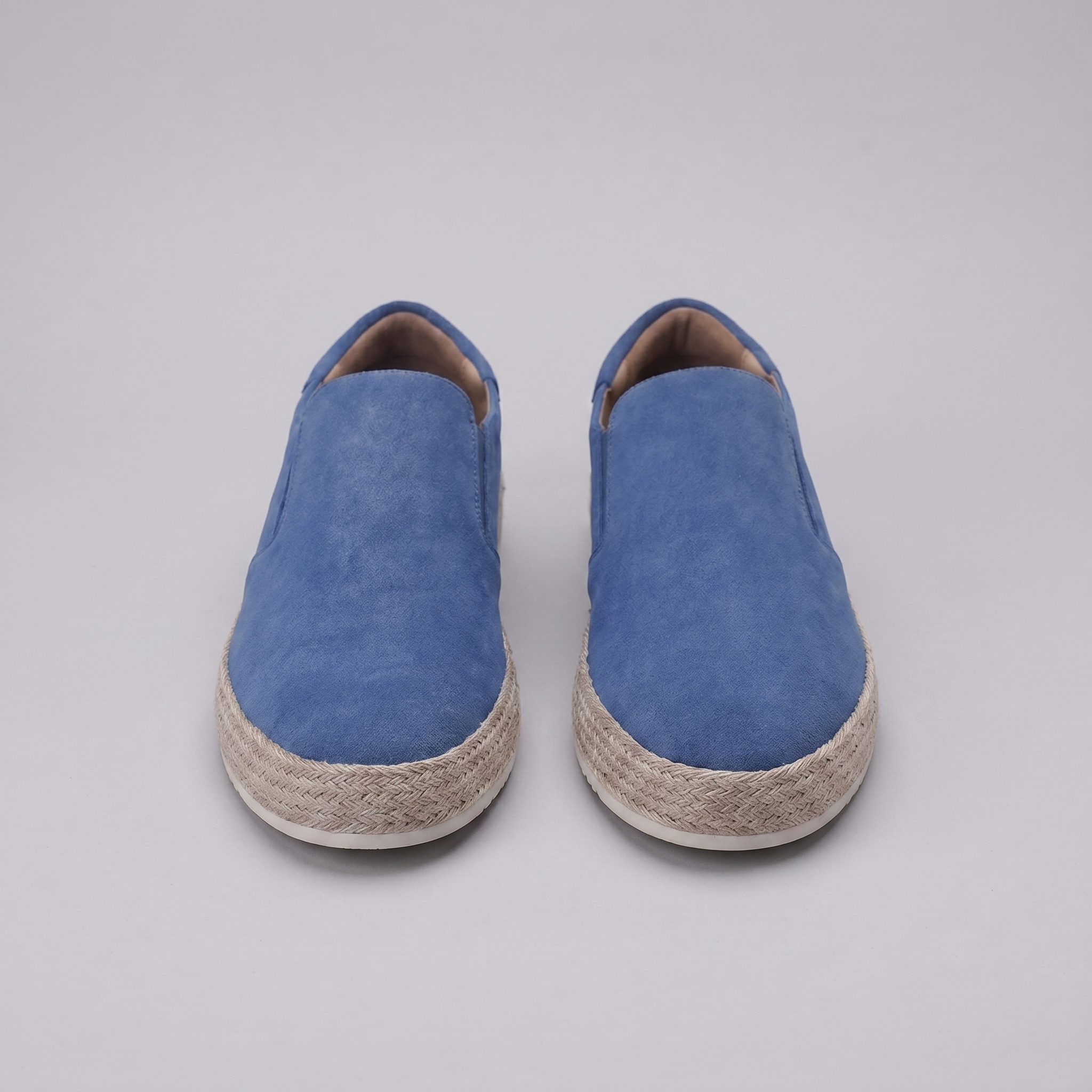 Men's suede slip-on loafers | refined beach footwear