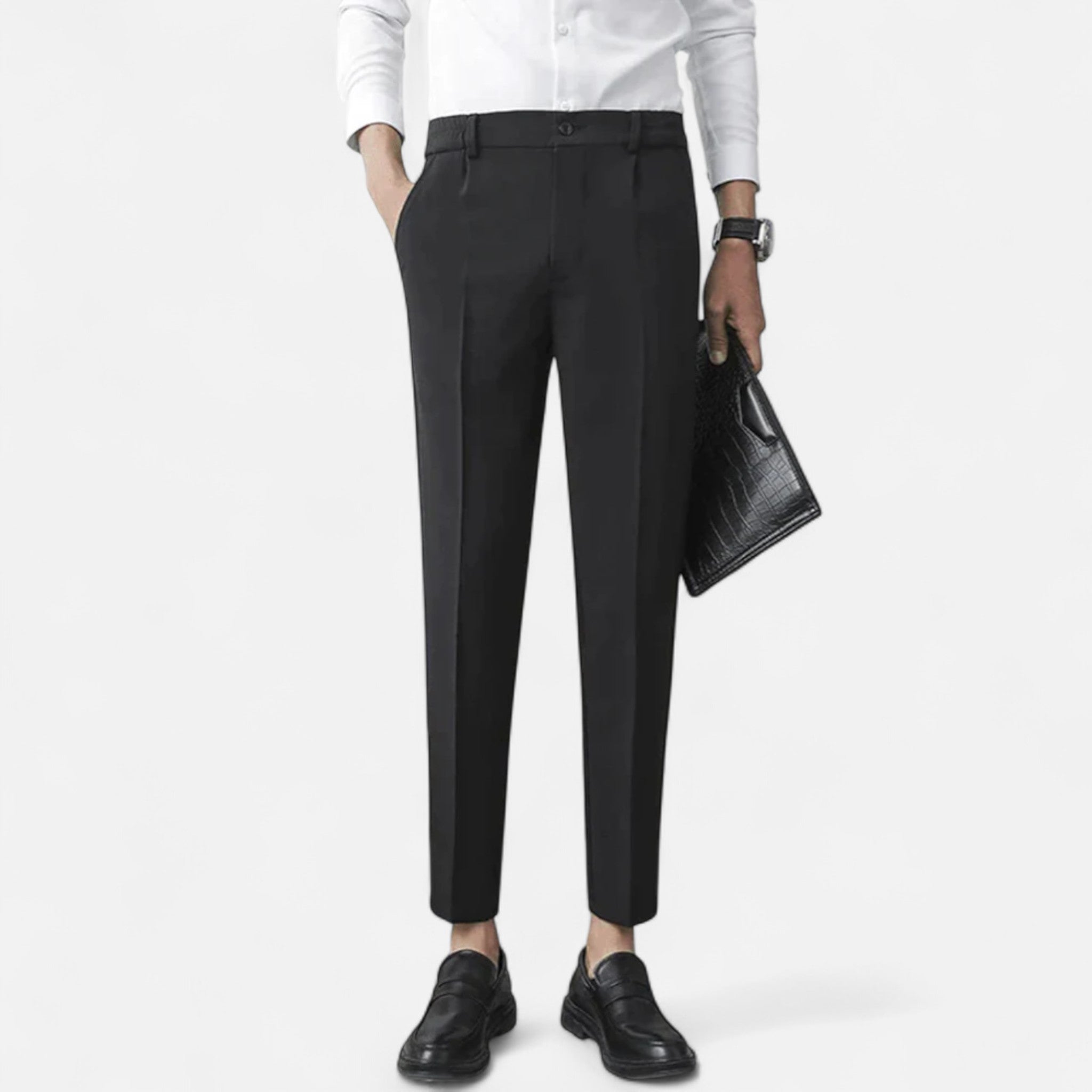 Veroux Mode | Men’s Stretch Trousers – Adaptive Comfort, Tailored Modernity