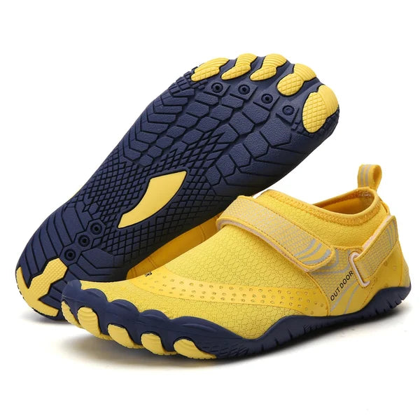 Unisex water shoes - zero-drop flexible sole - outdoor trail footwear