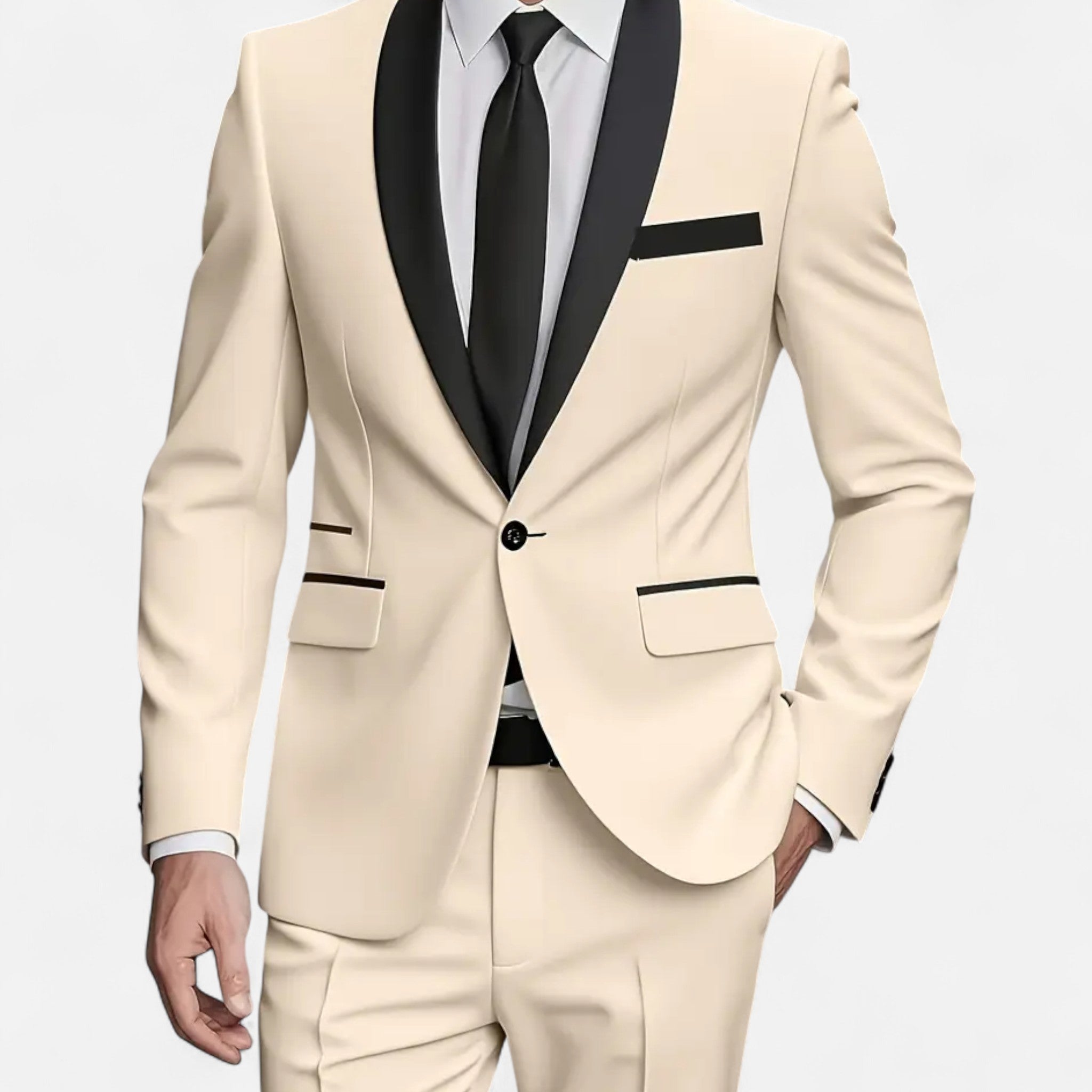 Veroux Mode | Men’s Two-Piece Suit Heritage Elegance