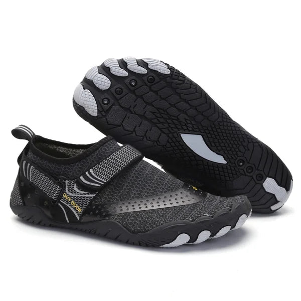Unisex water shoes - zero-drop flexible sole - outdoor trail footwear