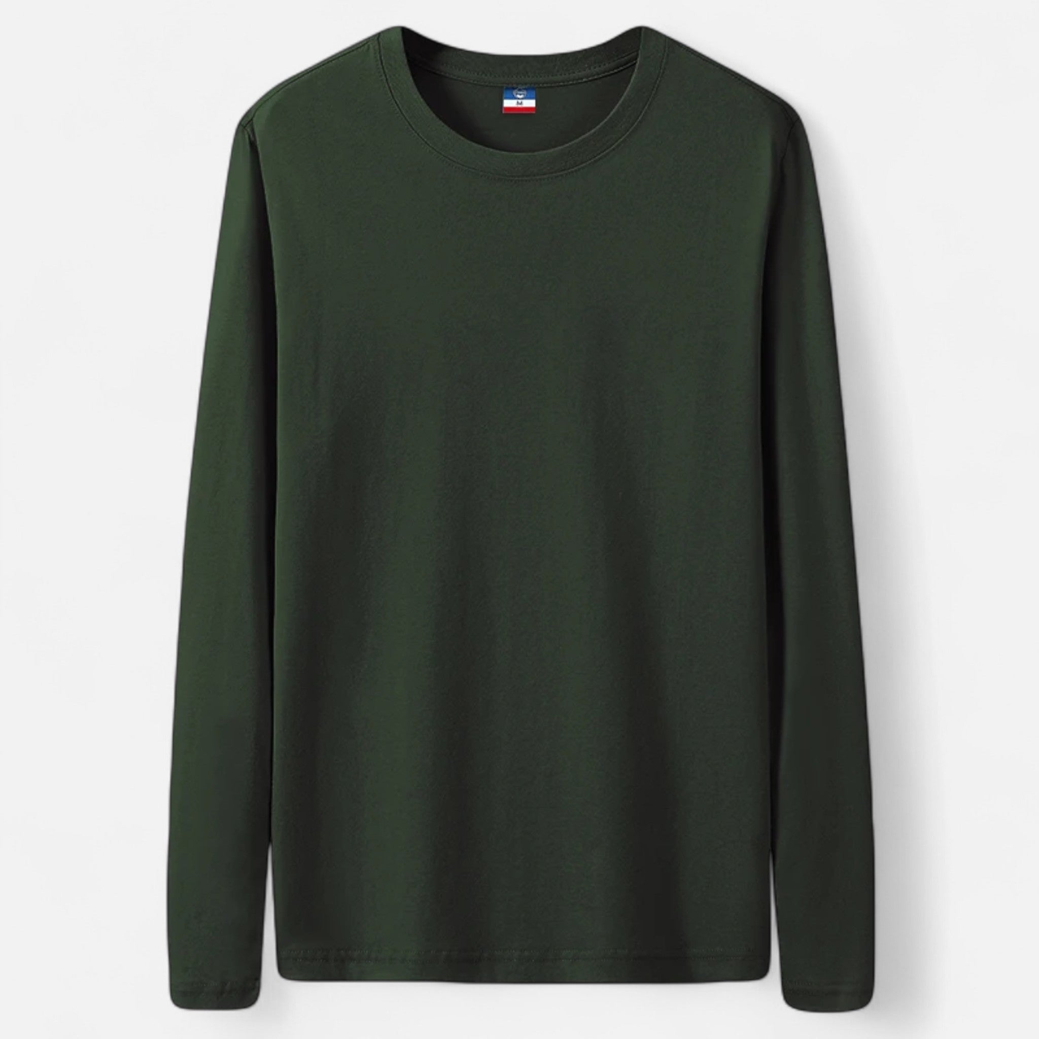 Veroux Mode | Men’s Long-Sleeve Cotton Tee