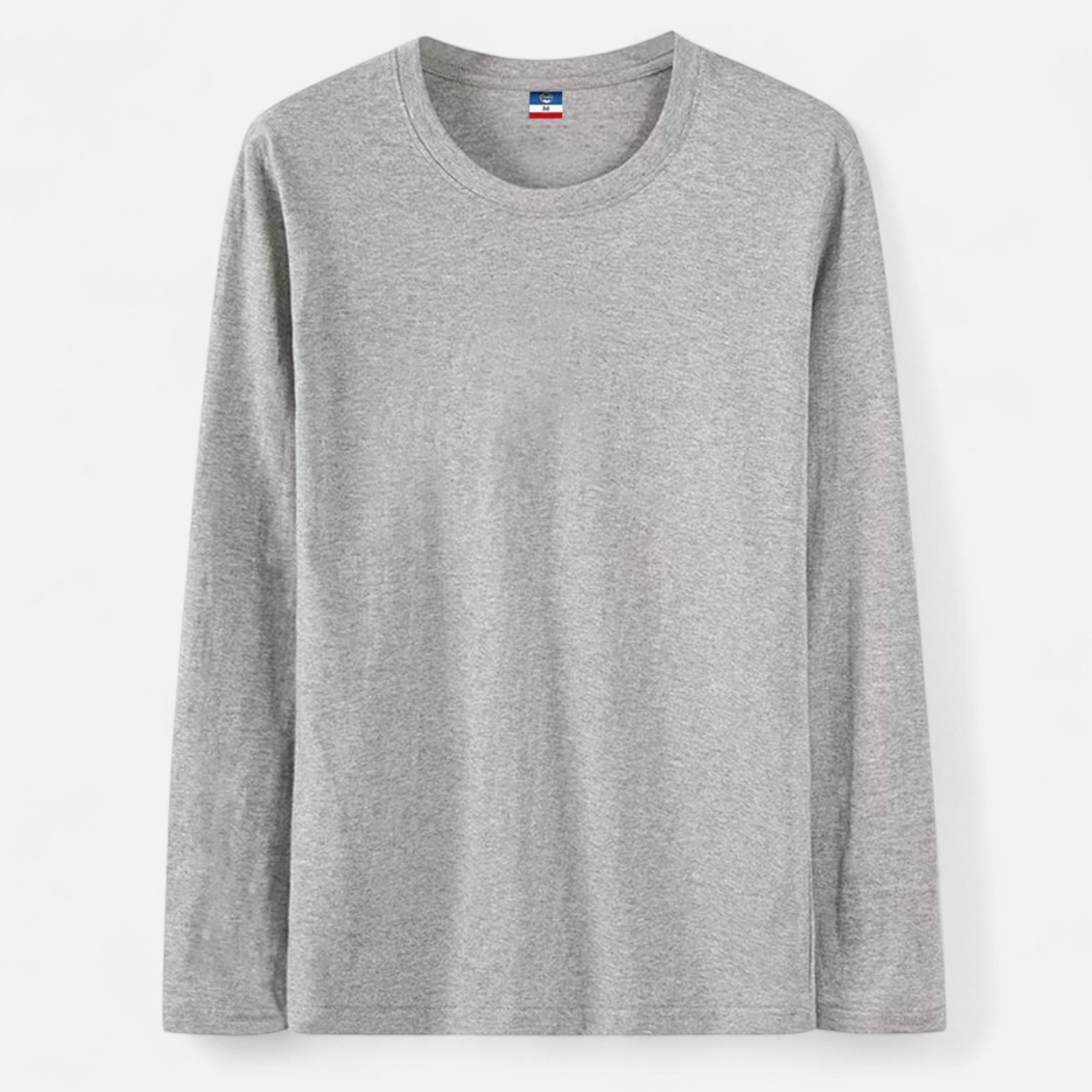 Veroux Mode | Men’s Long-Sleeve Cotton Tee