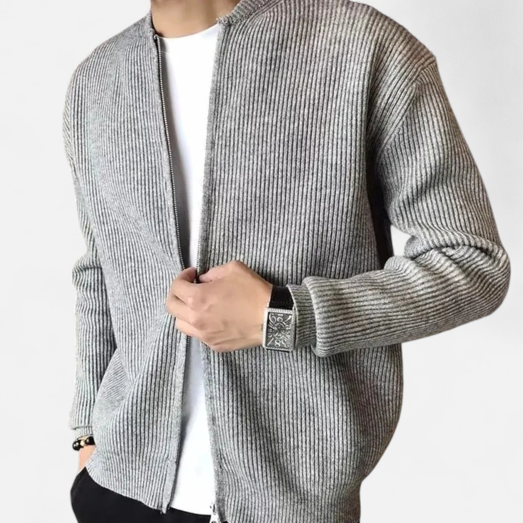Veroux Mode | Men’s Knitted Sweater Gilet