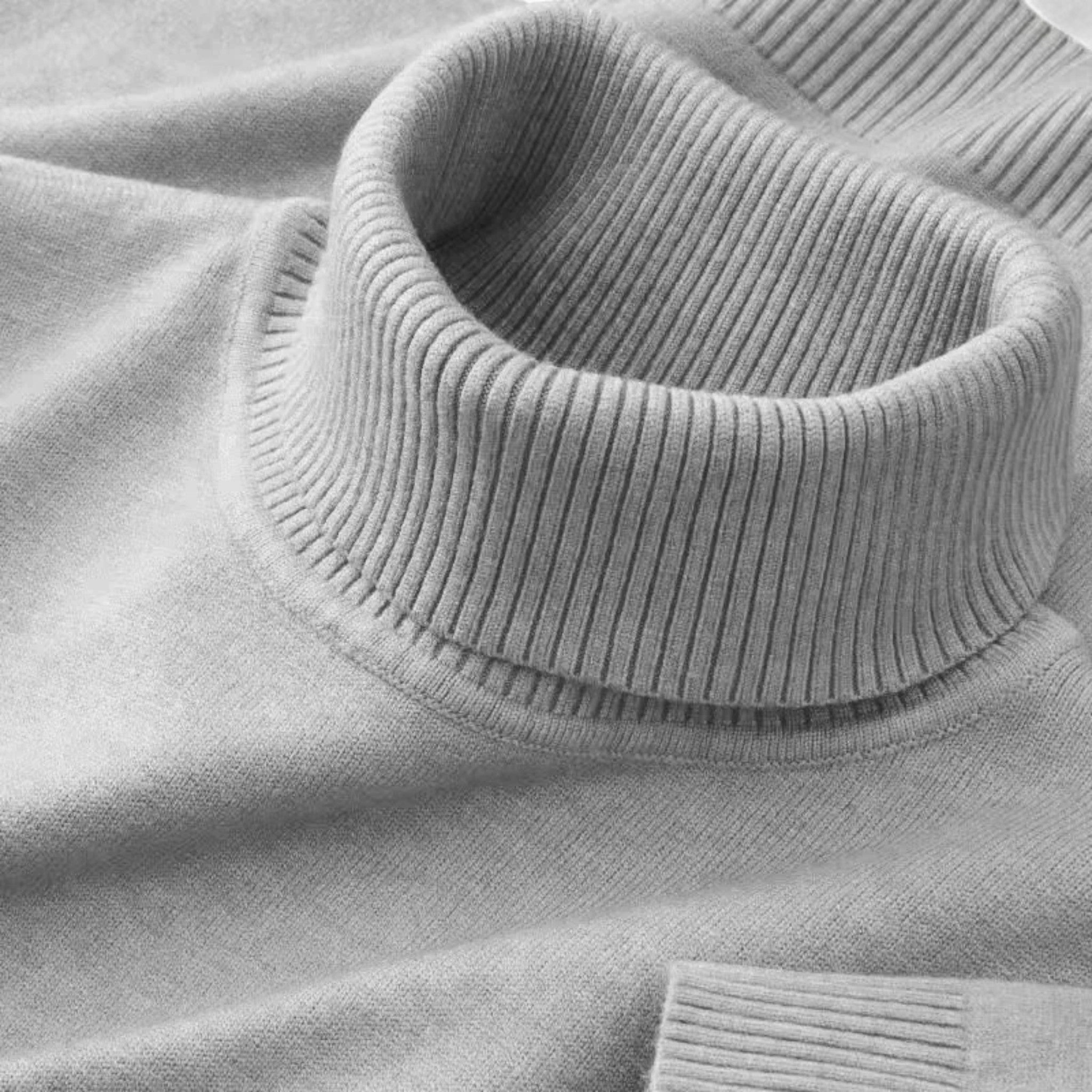 Veroux Mode | Men’s Knitted Wool Turtleneck Sweater