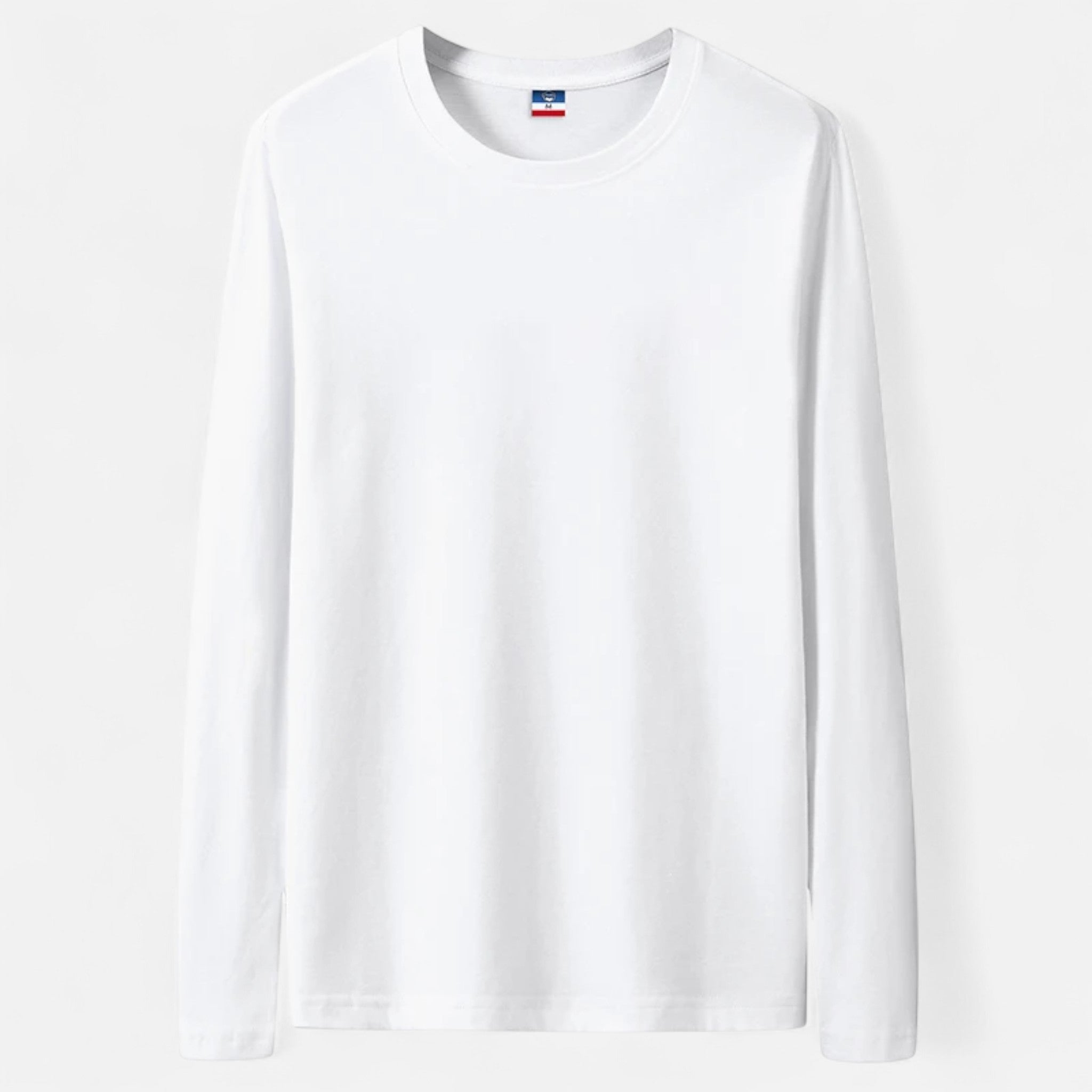 Veroux Mode | Men’s Long-Sleeve Cotton Tee