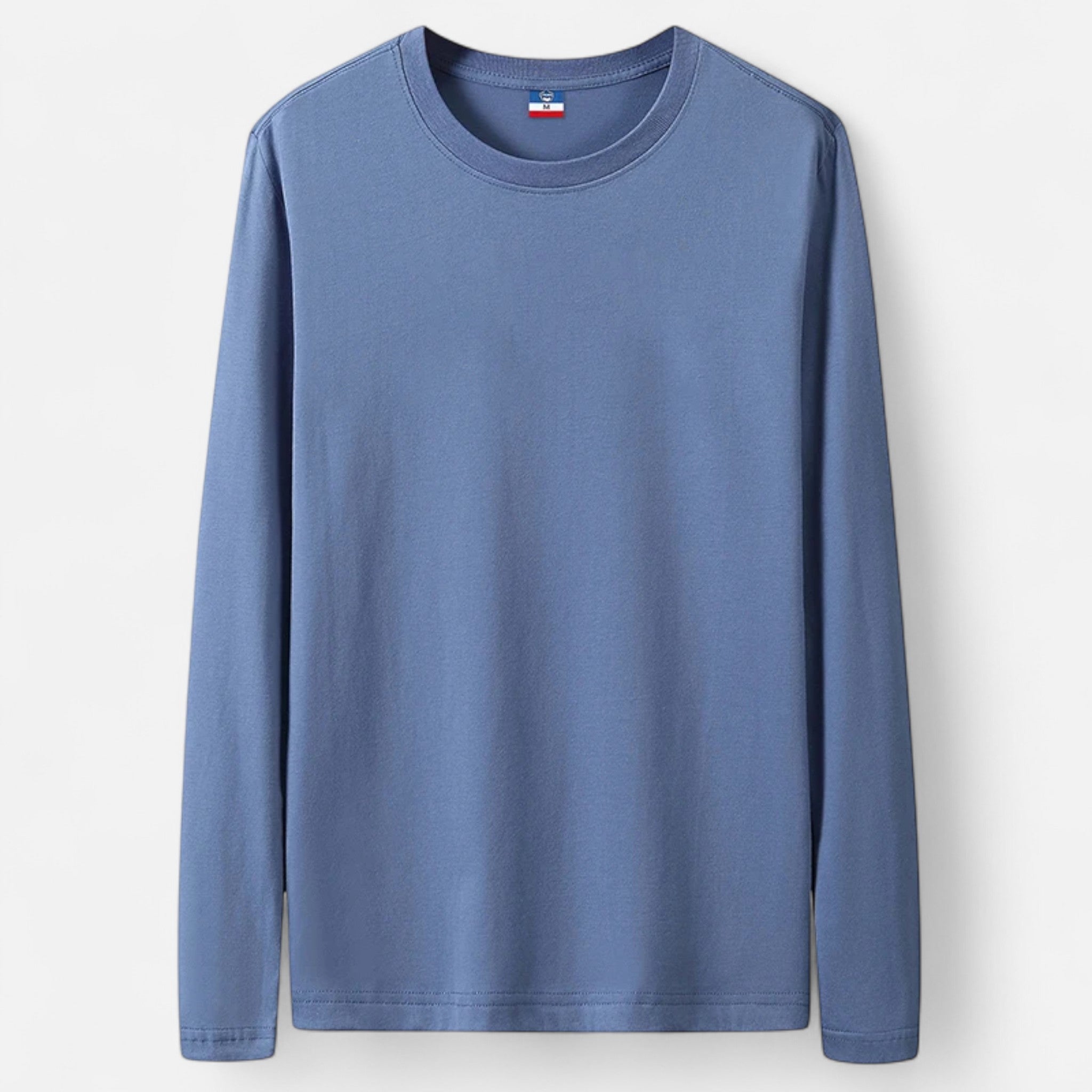 Veroux Mode | Men’s Long-Sleeve Cotton Tee