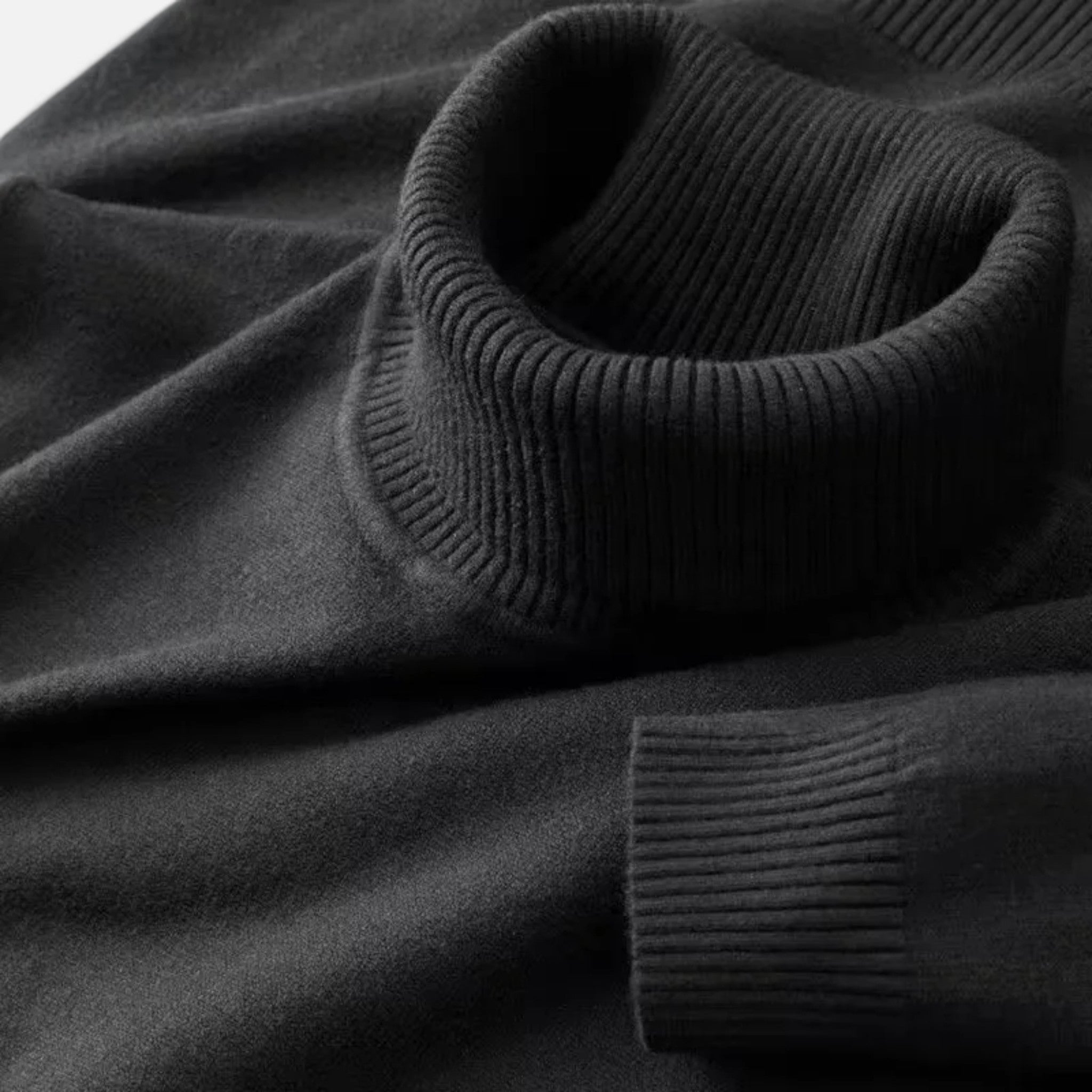 Veroux Mode | Men’s Knitted Wool Turtleneck Sweater