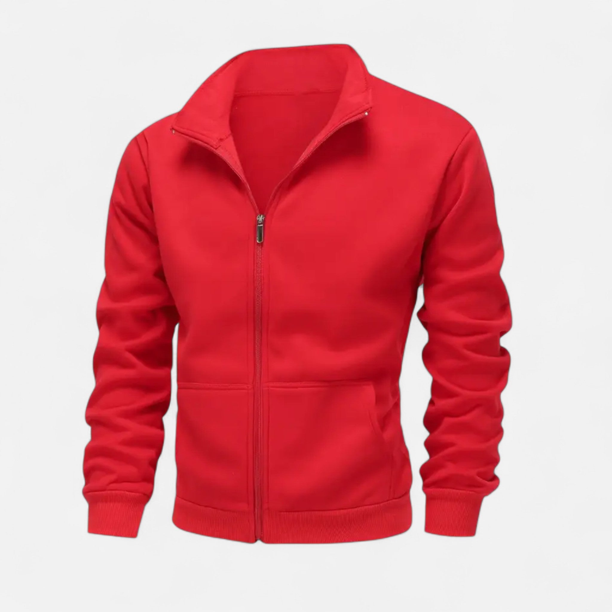Veroux Mode | Men’s High-Neck Zip Jacket