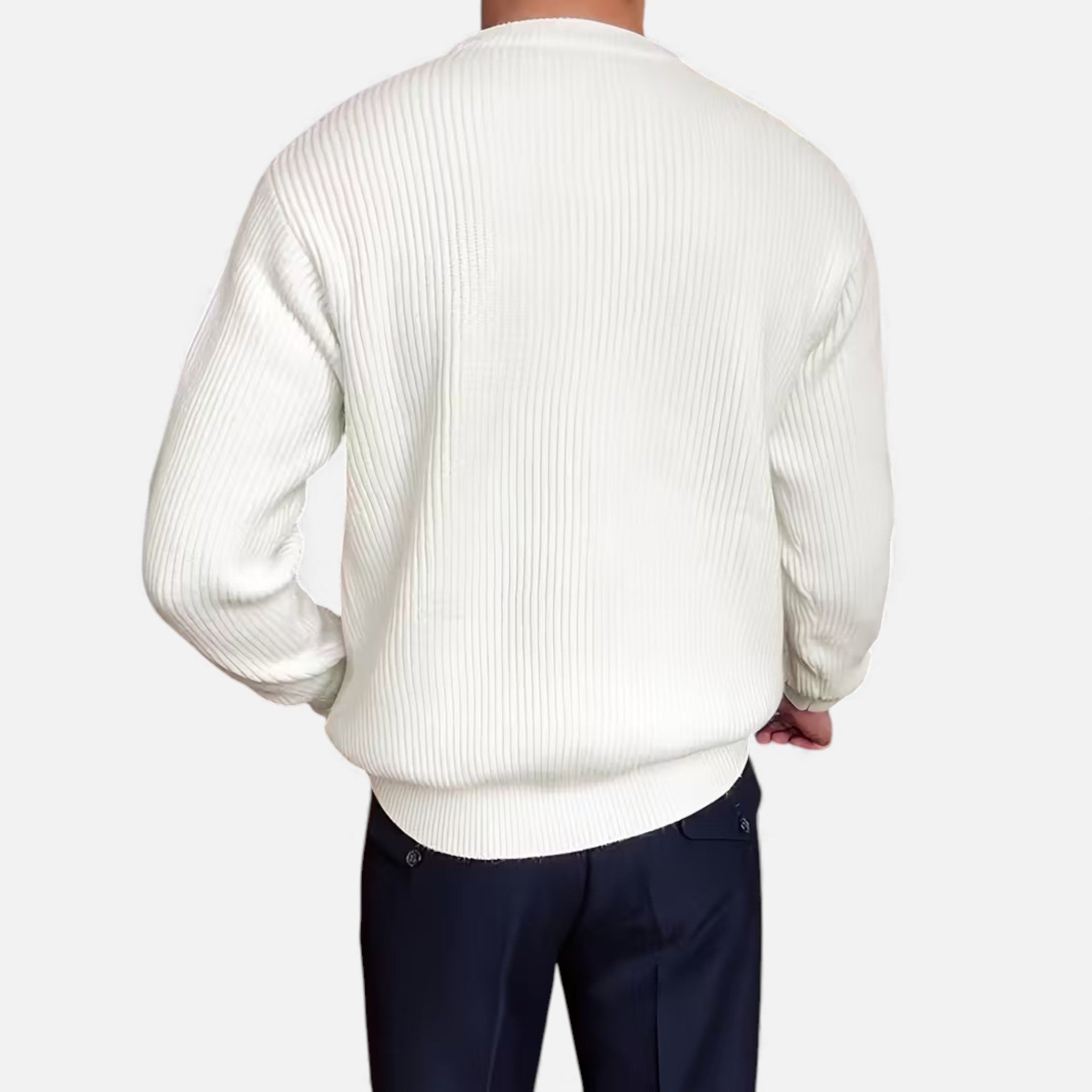 Veroux Mode | Men’s Heritage Knit Crew Sweater