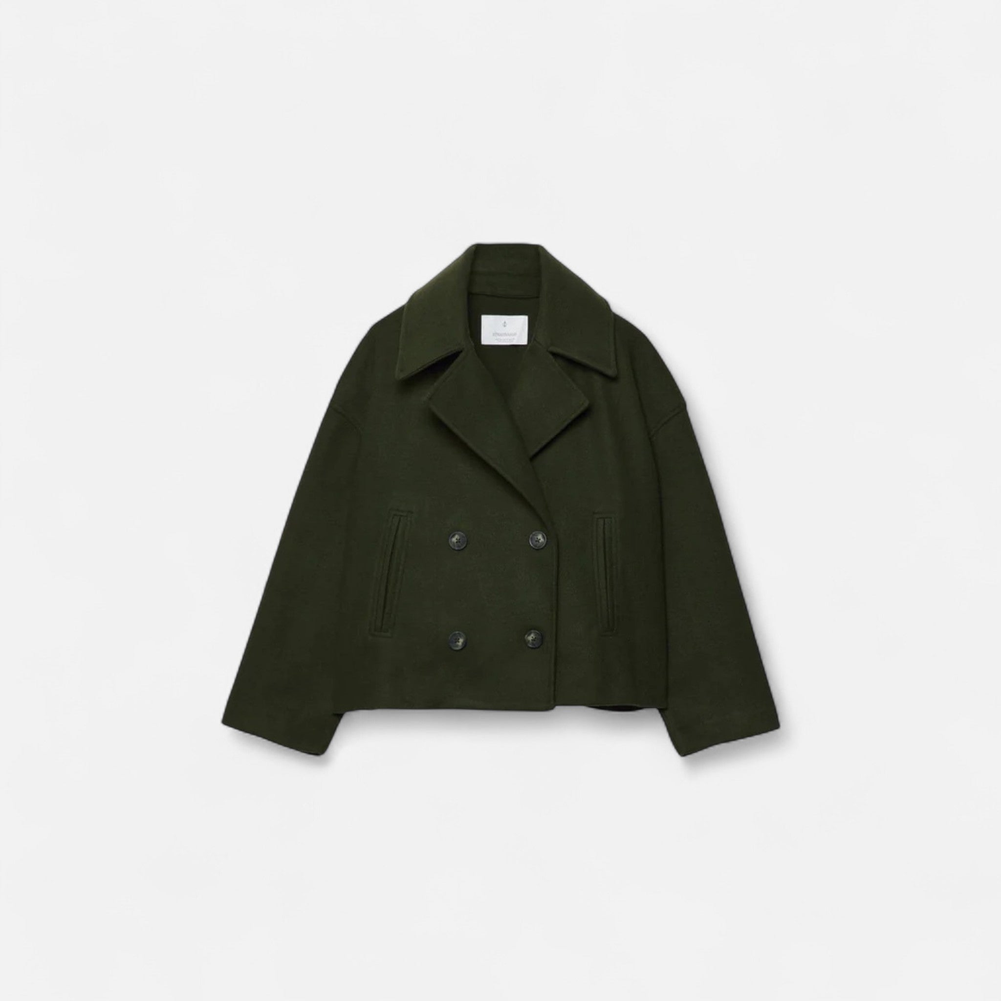 Veroux Mode | Women’s Double-Breasted Wool Coat