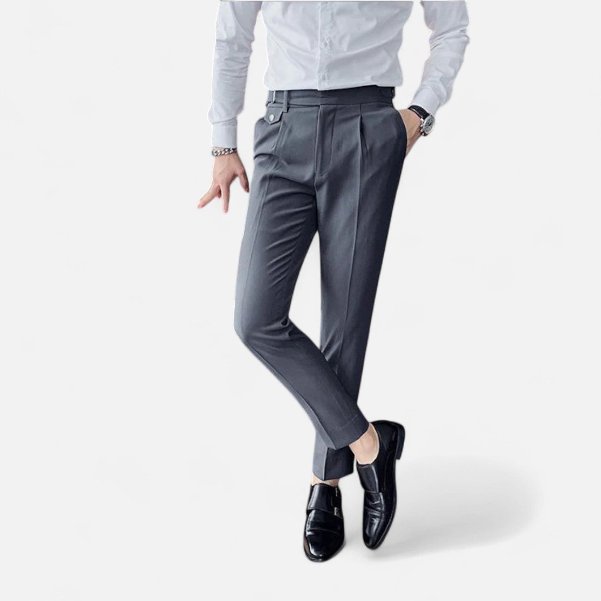 Veroux Mode | Men’s Tailored Business Trousers