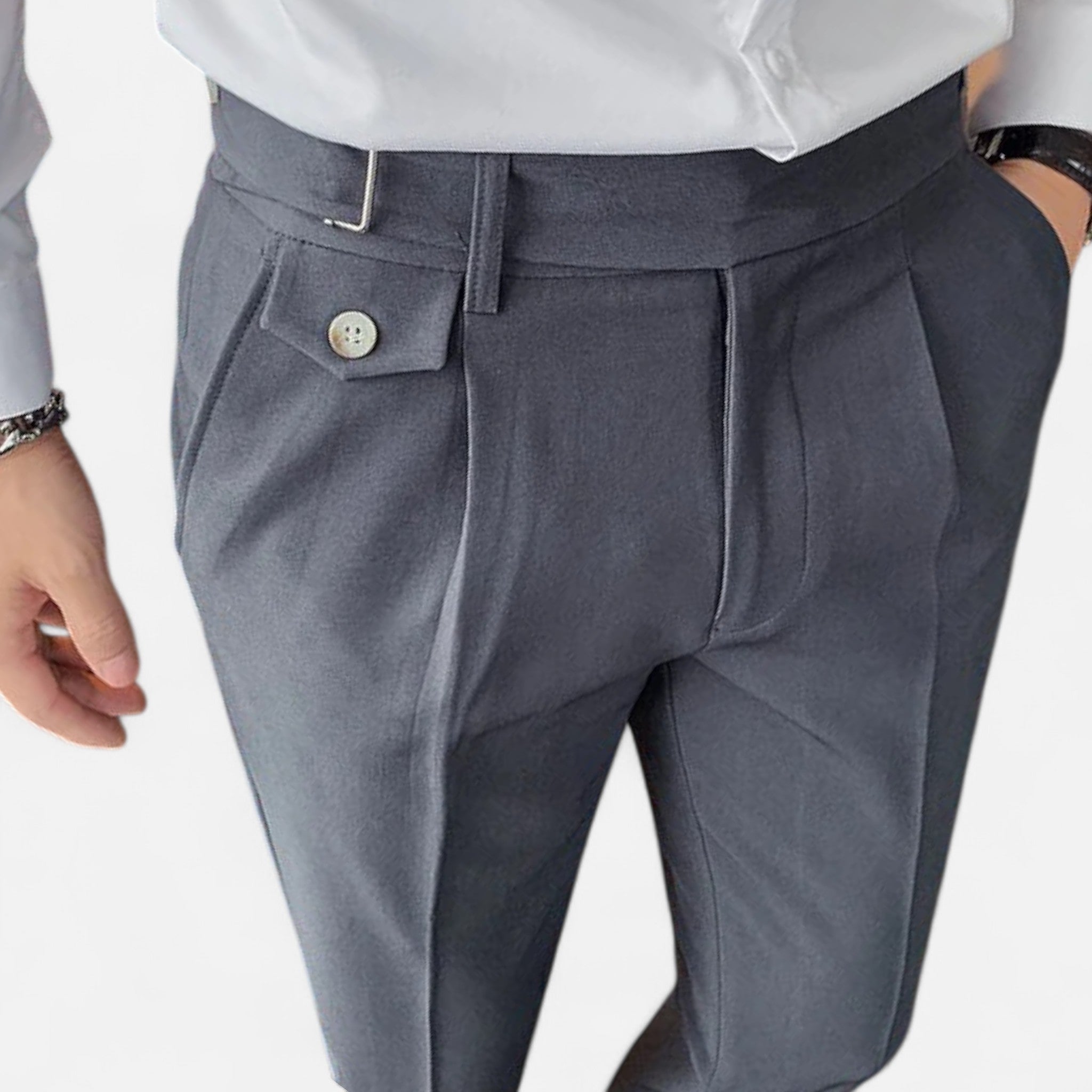 Veroux Mode | Men’s Tailored Business Trousers