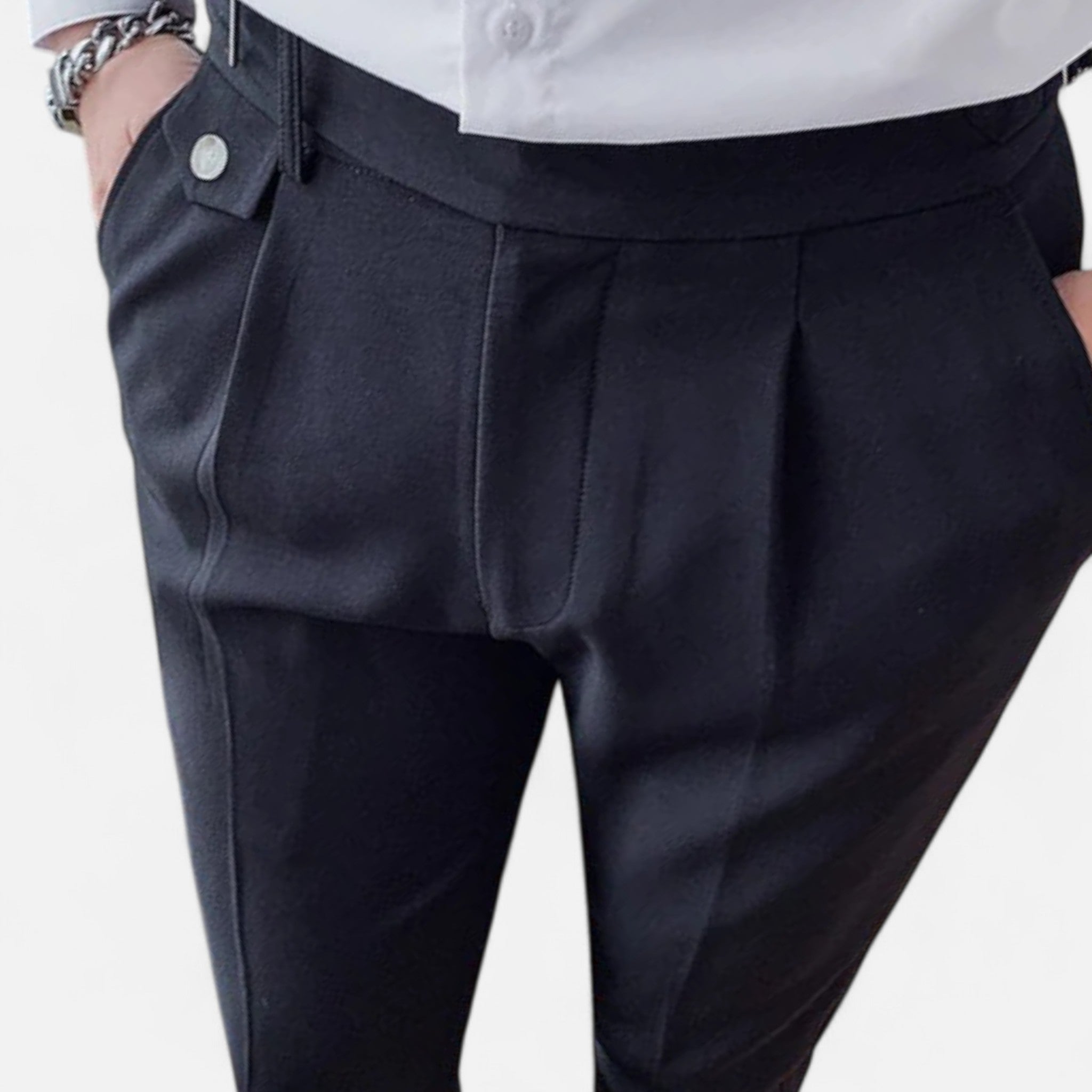 Veroux Mode | Men’s Tailored Business Trousers