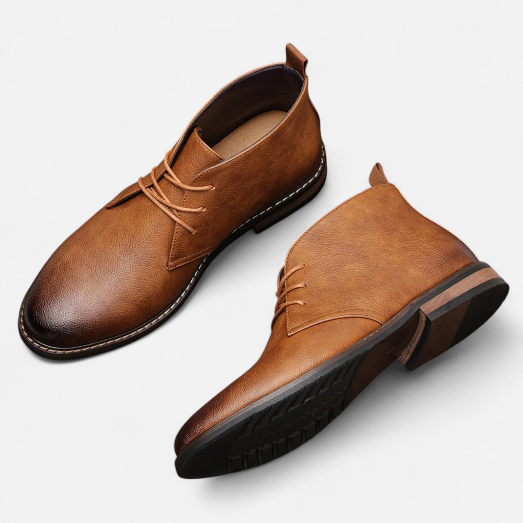 Veroux Mode | Men’s Retro Suede Desert Boots