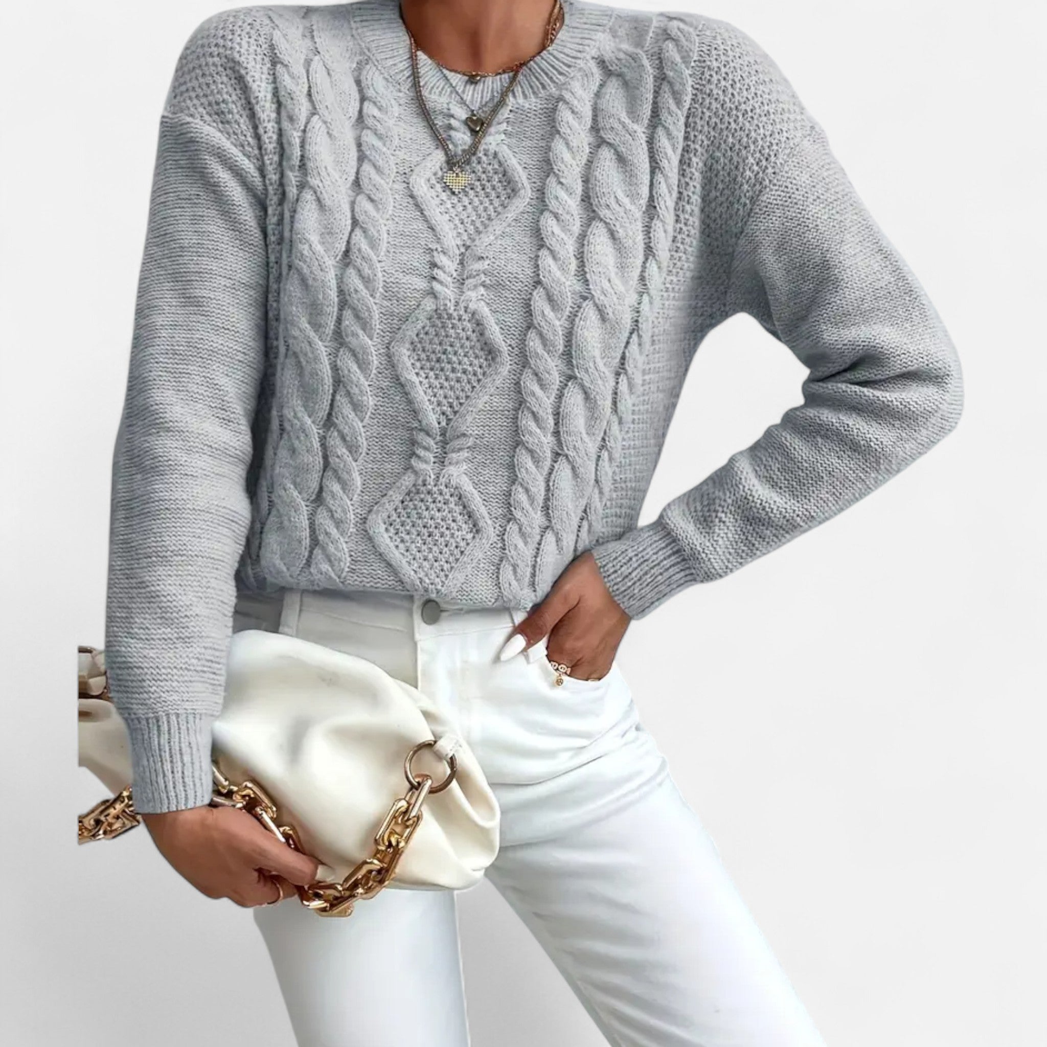 Veroux Mode | Women’s Chunky Knit Sweater