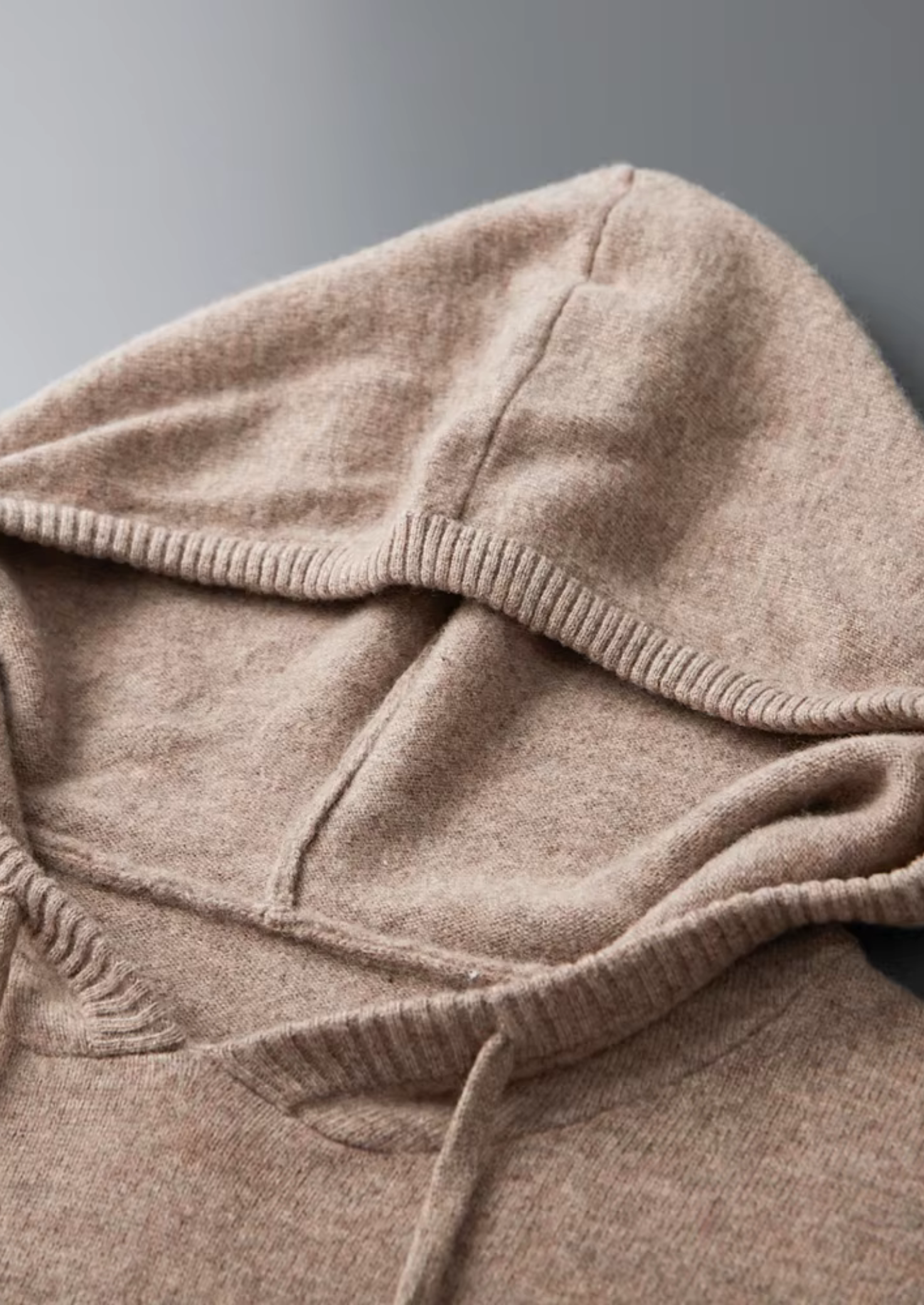 Veroux Mode | Men’s Pure Extra-Fine Merino Wool Leisure Hoodie