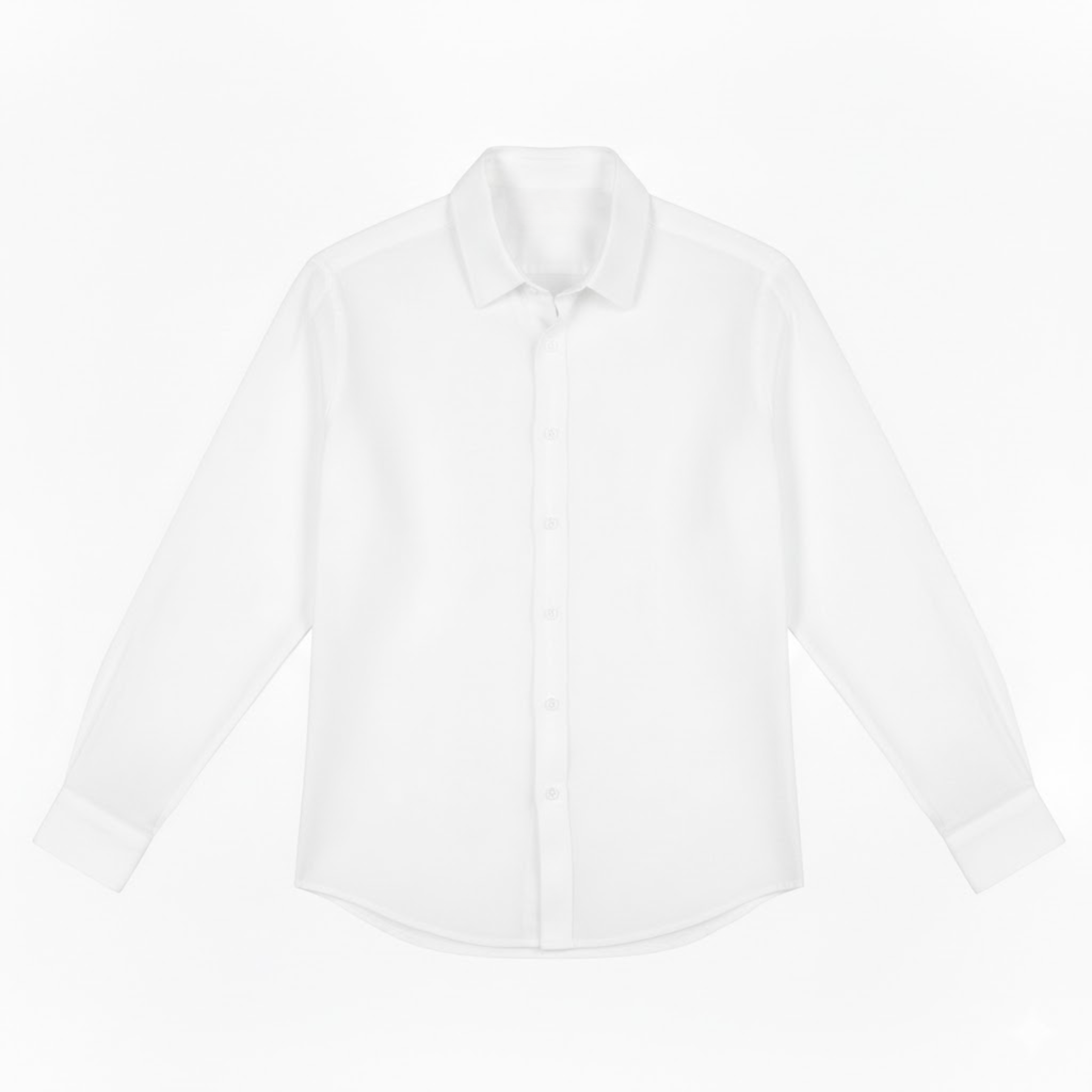 Men's Cotton Linen Shirt Long Sleeve Turn-Down Collar Casual Single Breasted Top