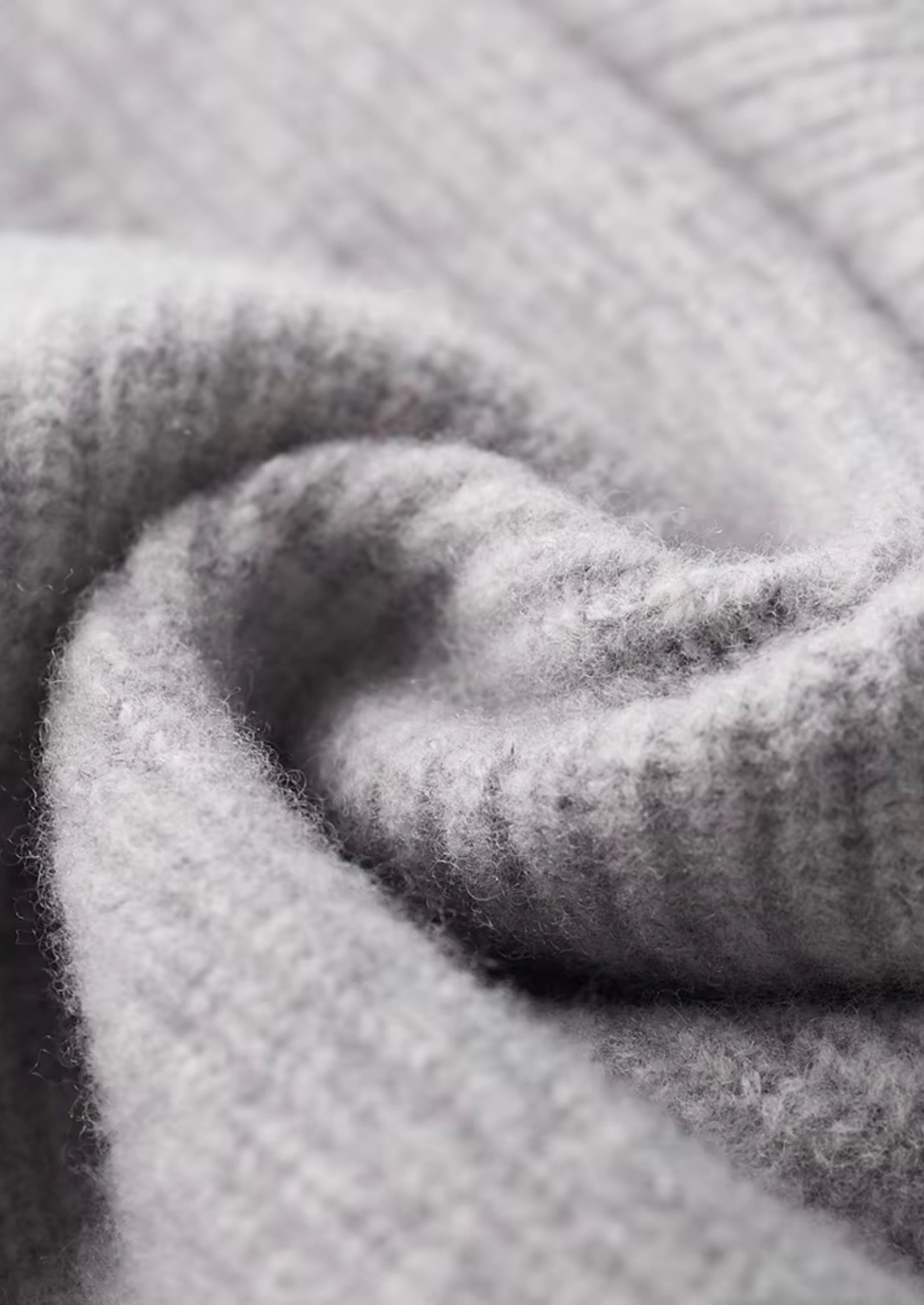Veroux Mode | Men’s Pure Extra-Fine Merino Wool Ribbed Cardigan