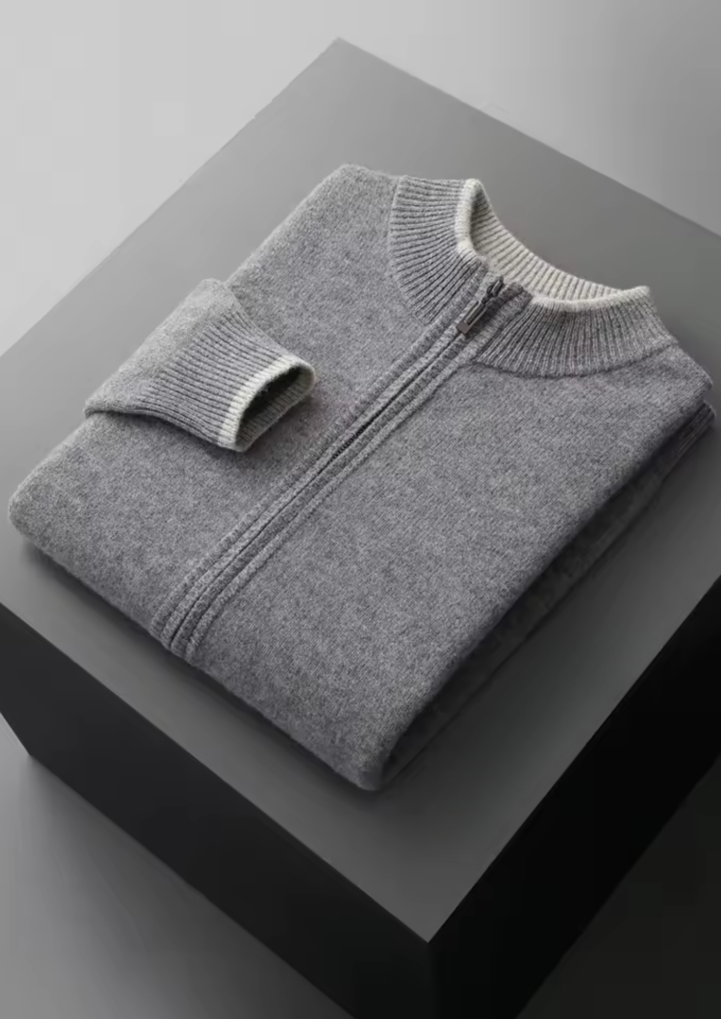 Veroux Mode | Men’s Pure Extra-Fine Merino Wool Two Tone Set