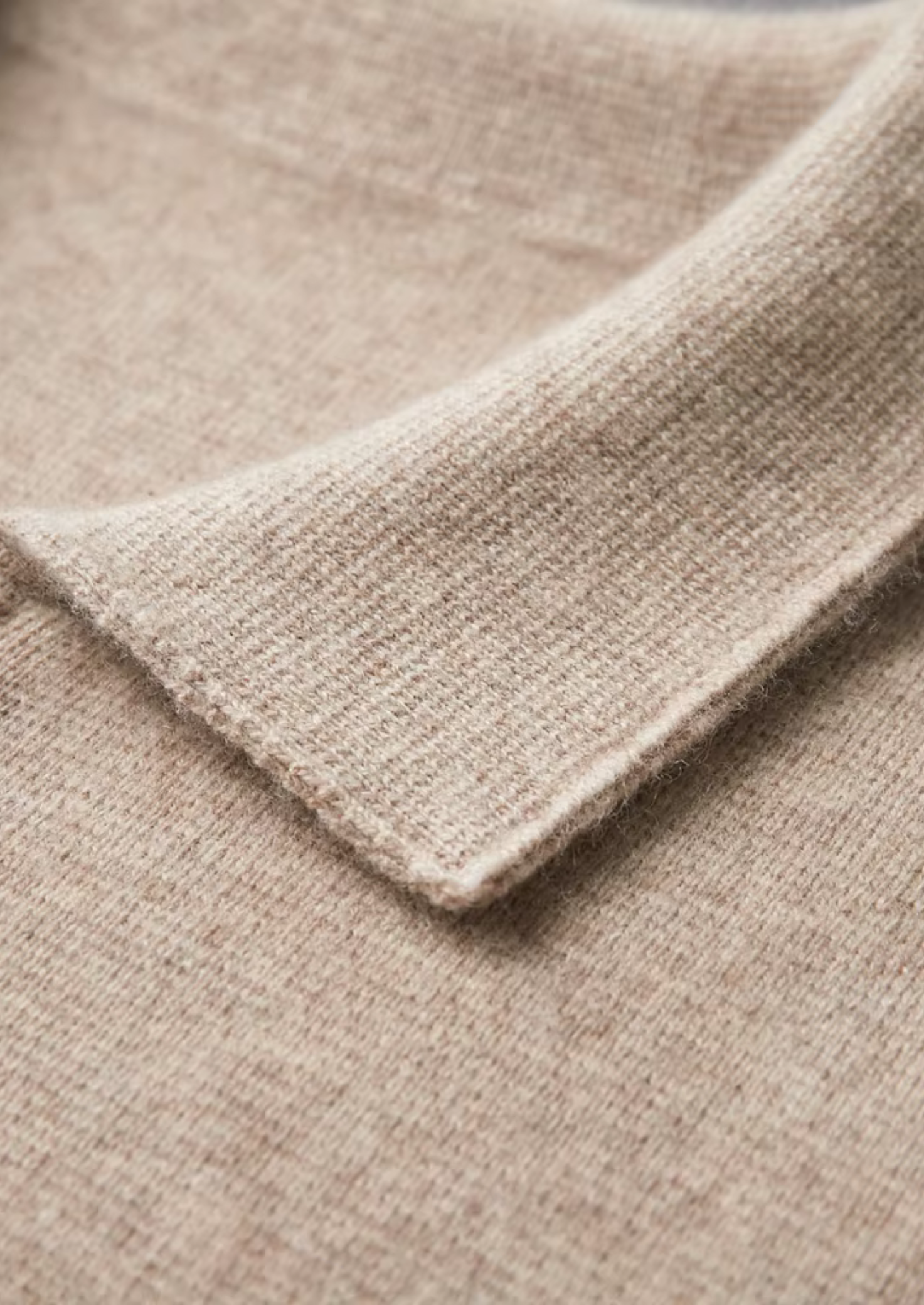 Veroux Mode | Men’s Pure Extra-Fine Merino Wool Zip Polo Cardigan