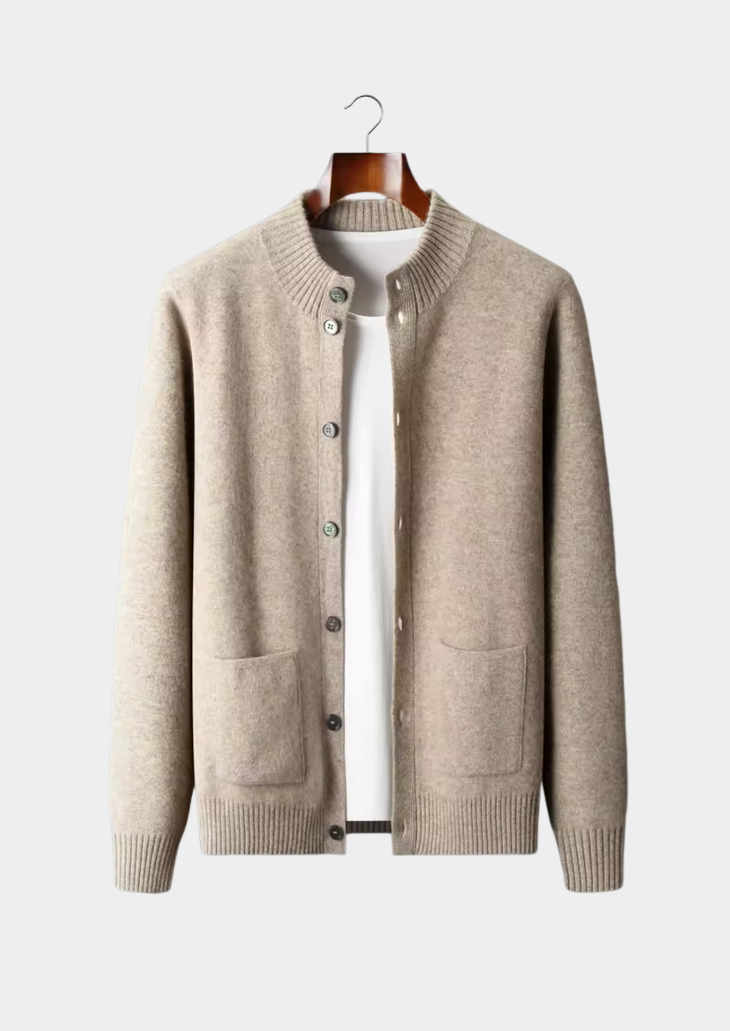 Veroux Mode | Men’s Premium Cashmere Button Cardigan