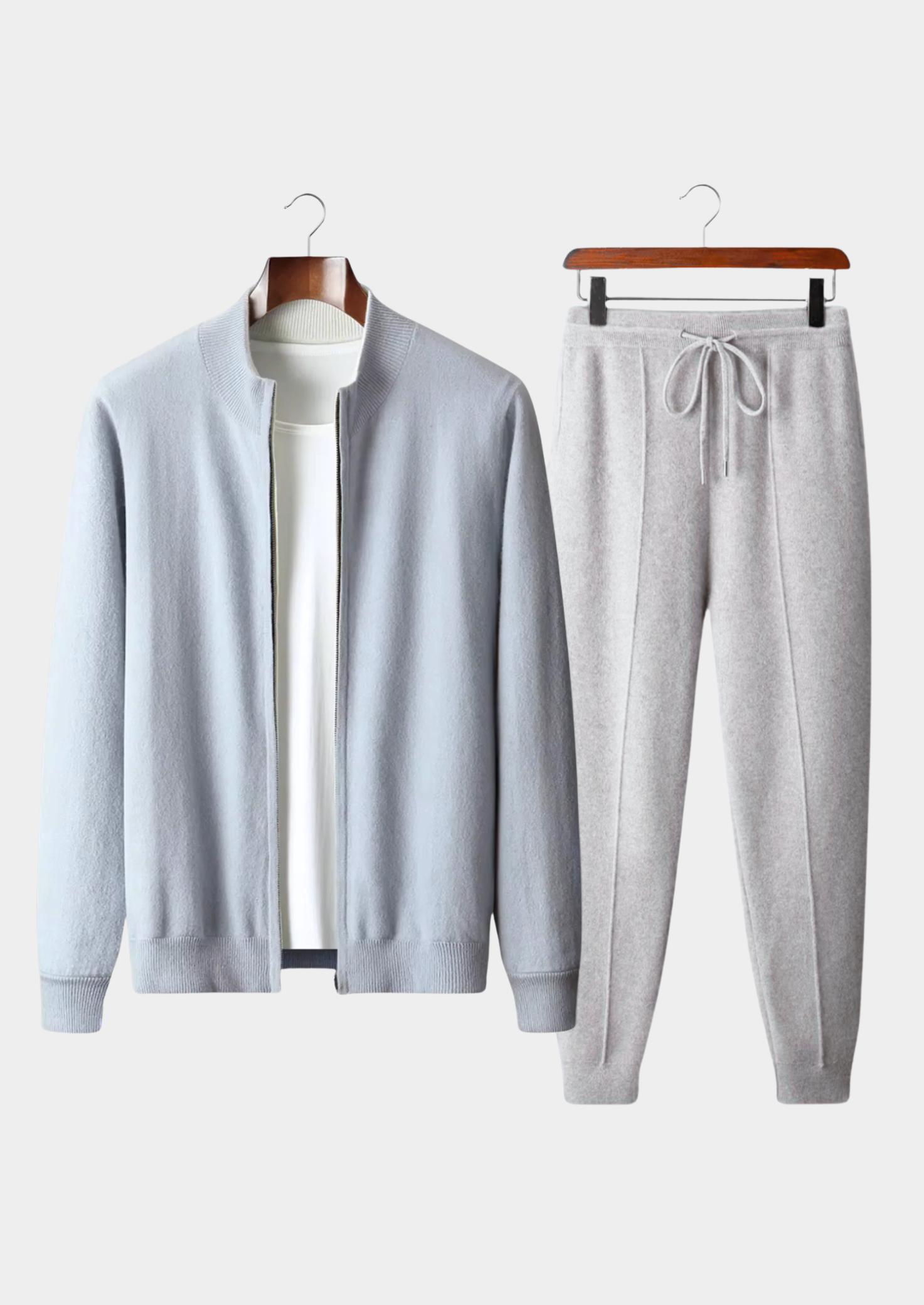 Veroux Mode | Men’s Pure Extra-Fine Merino Wool Armand Set