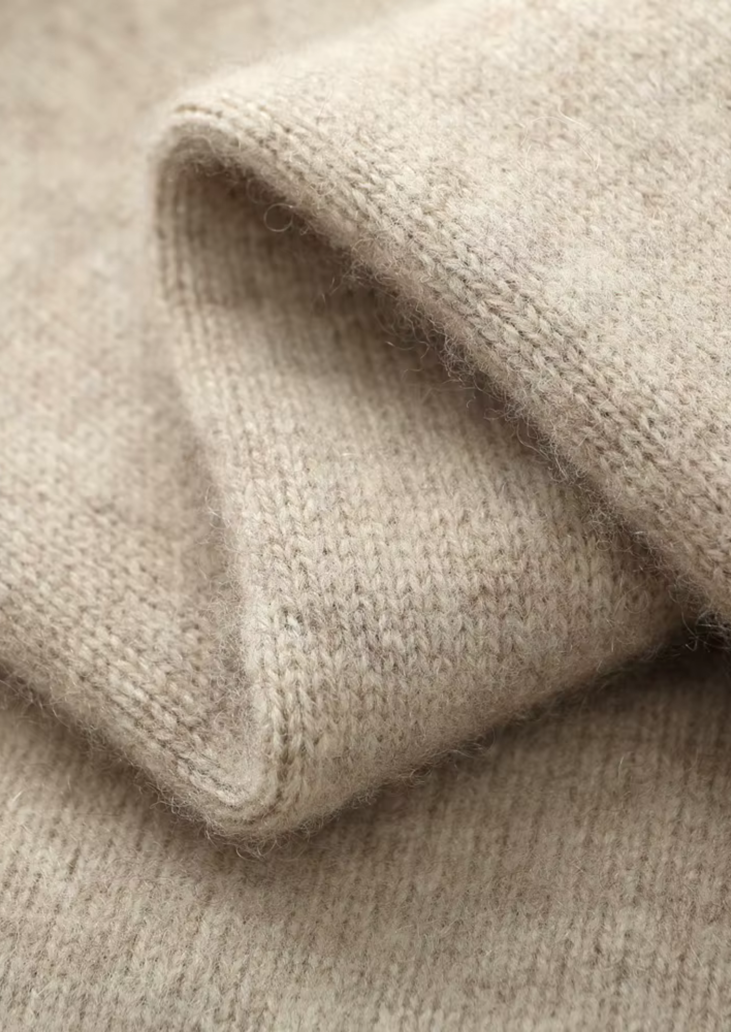Veroux Mode | Men’s Pure Extra-Fine Merino Wool Zipper Cardigan