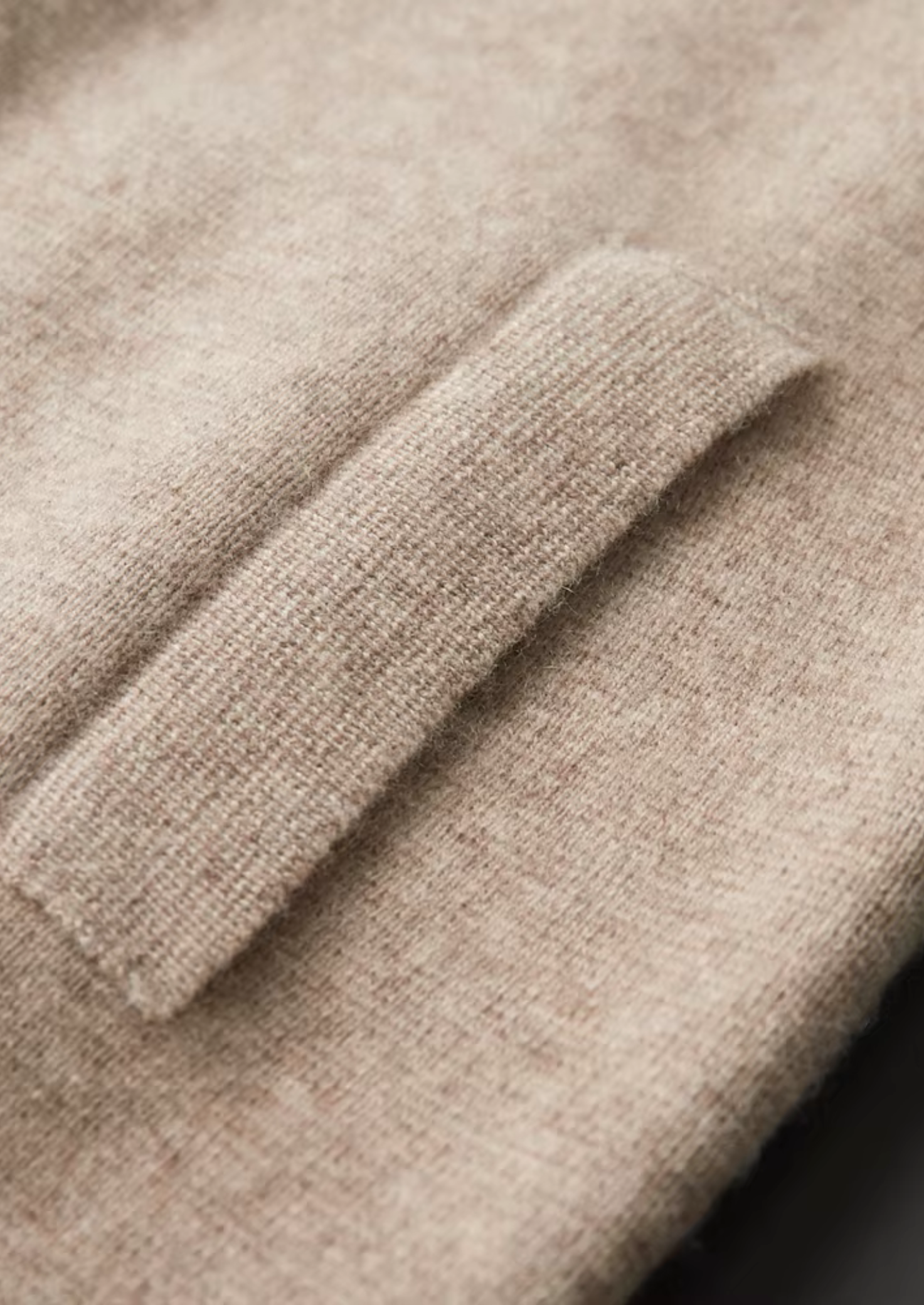 Veroux Mode | Men’s Pure Extra-Fine Merino Wool Zip Polo Cardigan