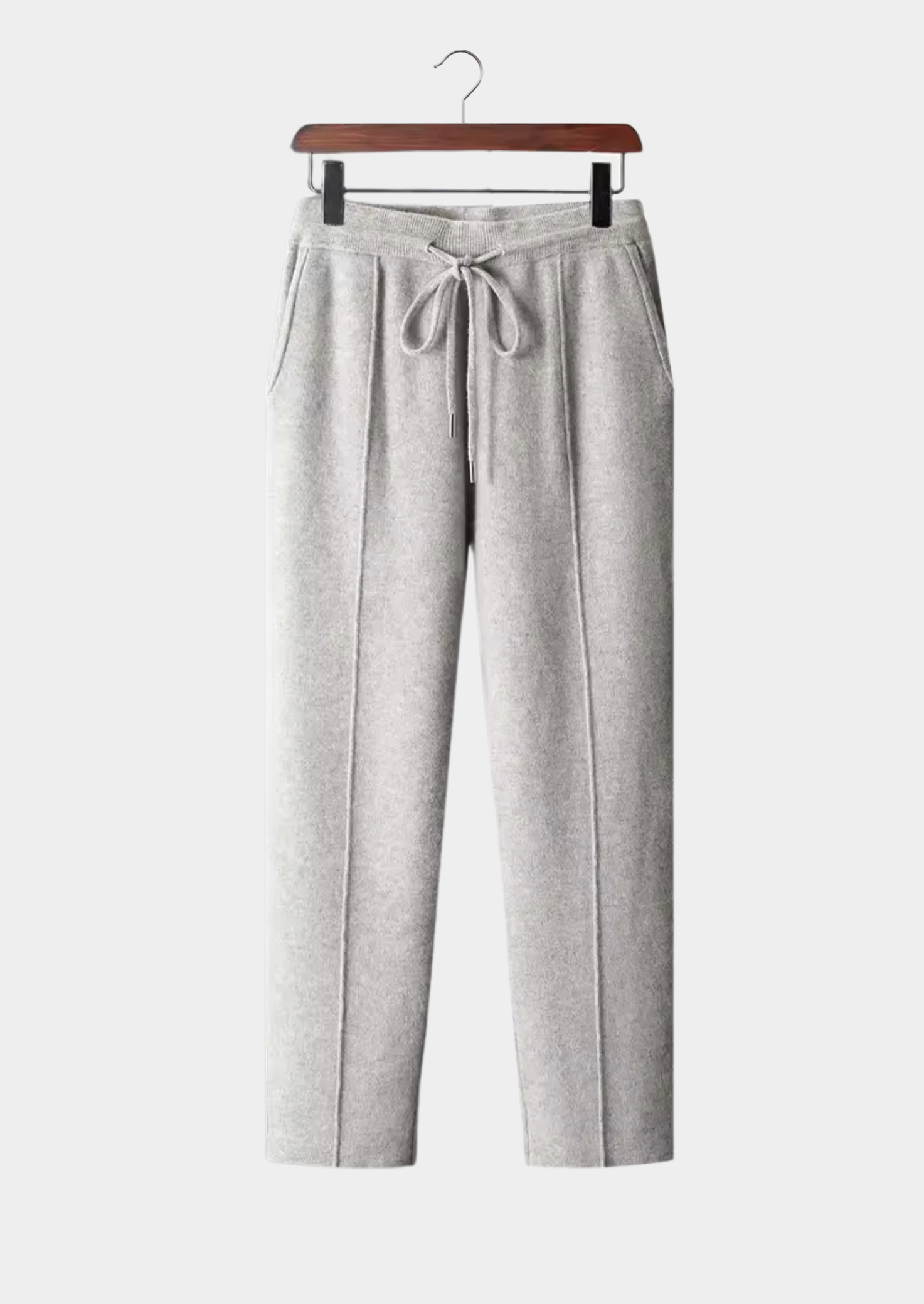 Veroux Mode | Men’s Pure Extra-Fine Merino Wool Leisure Trousers