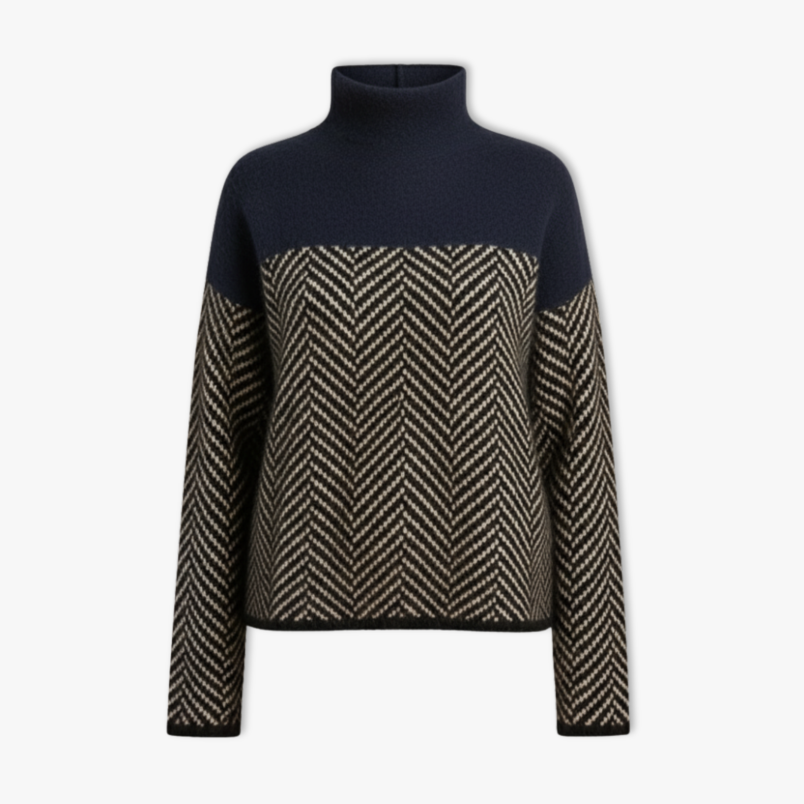 High Collar Women's Base Shirt Thickened Knitwear Innerwear