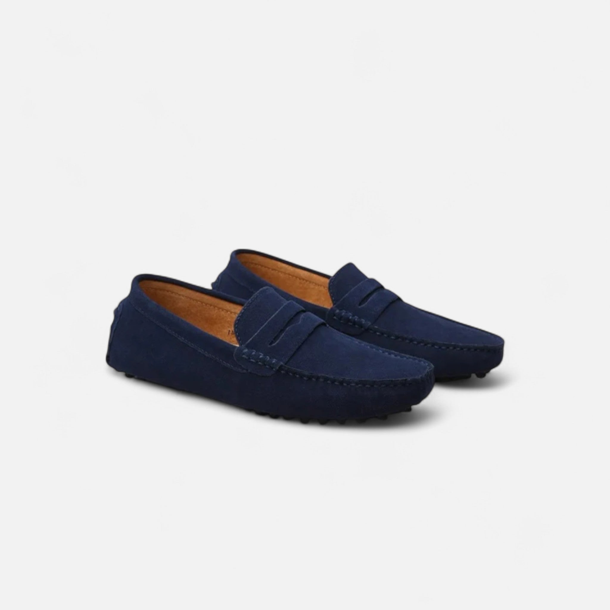 Veroux Mode | Men’s Suede Driver Loafers – Effortless Luxury, Refined Mobility