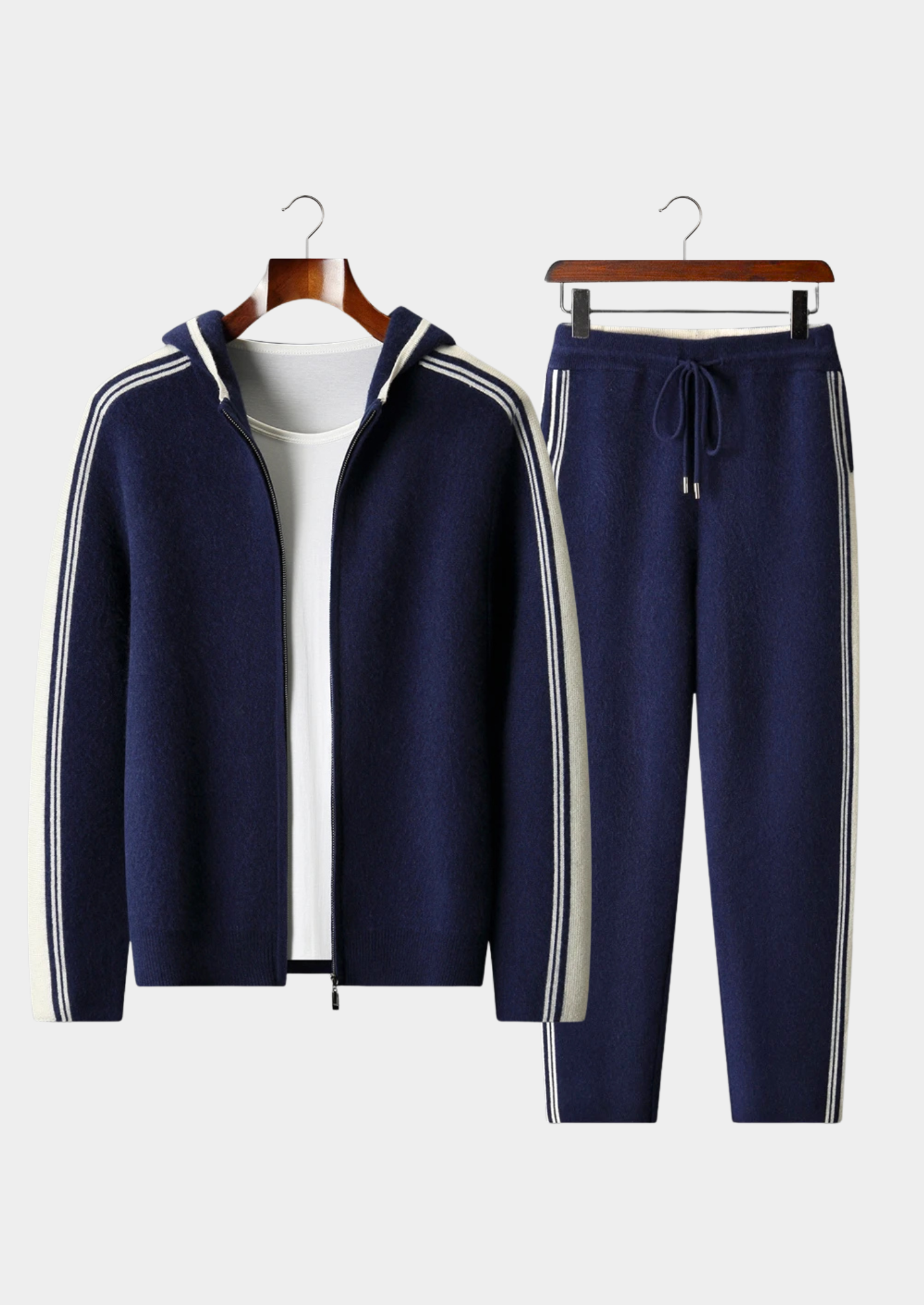 Veroux Mode | Men’s Pure Extra-Fine Merino Wool Damien Set