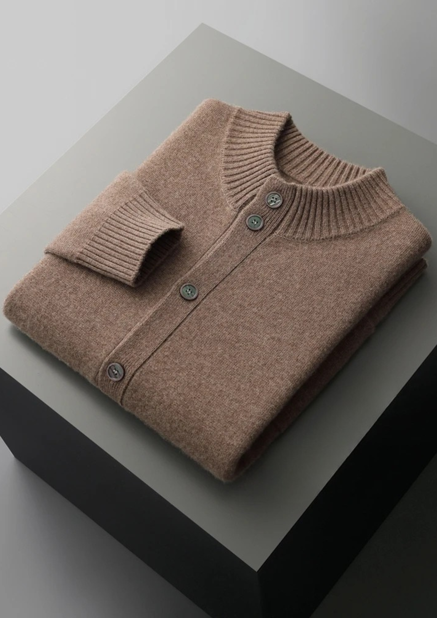 Veroux Mode | Men’s Premium Cashmere Button Cardigan