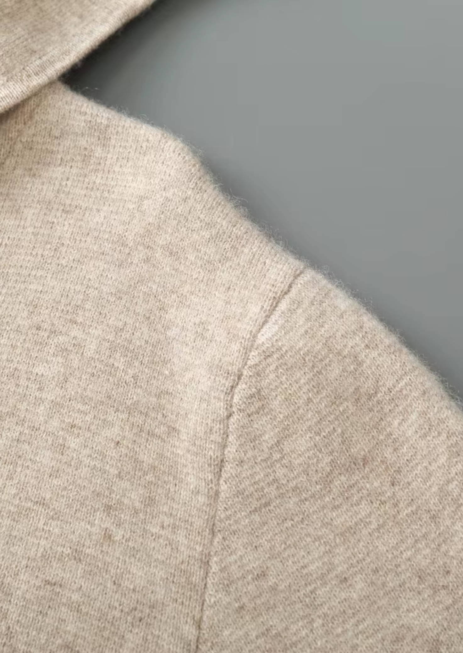 Veroux Mode | Men’s Pure Extra-Fine Merino Wool Zipper Hoodie
