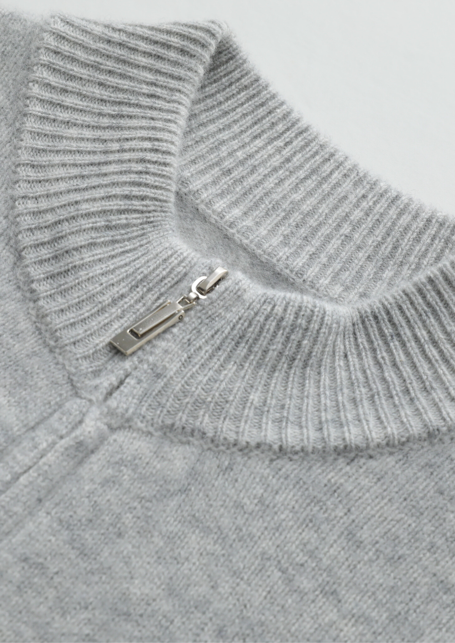 Veroux Mode | Men’s Pure Extra-Fine Merino Wool Luzzo Set – Light Gray