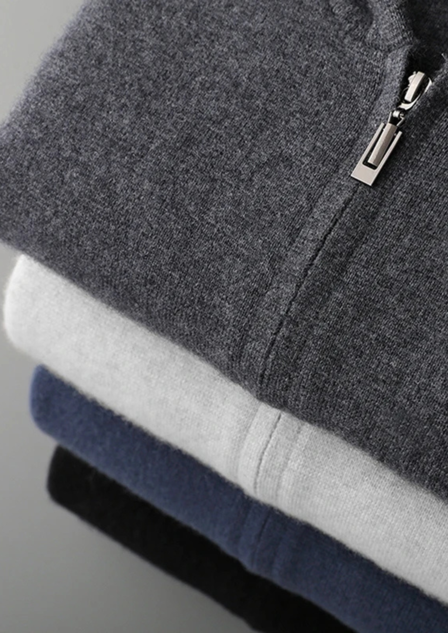 Veroux Mode | Men’s Premium Cashmere Zipper Hoodie