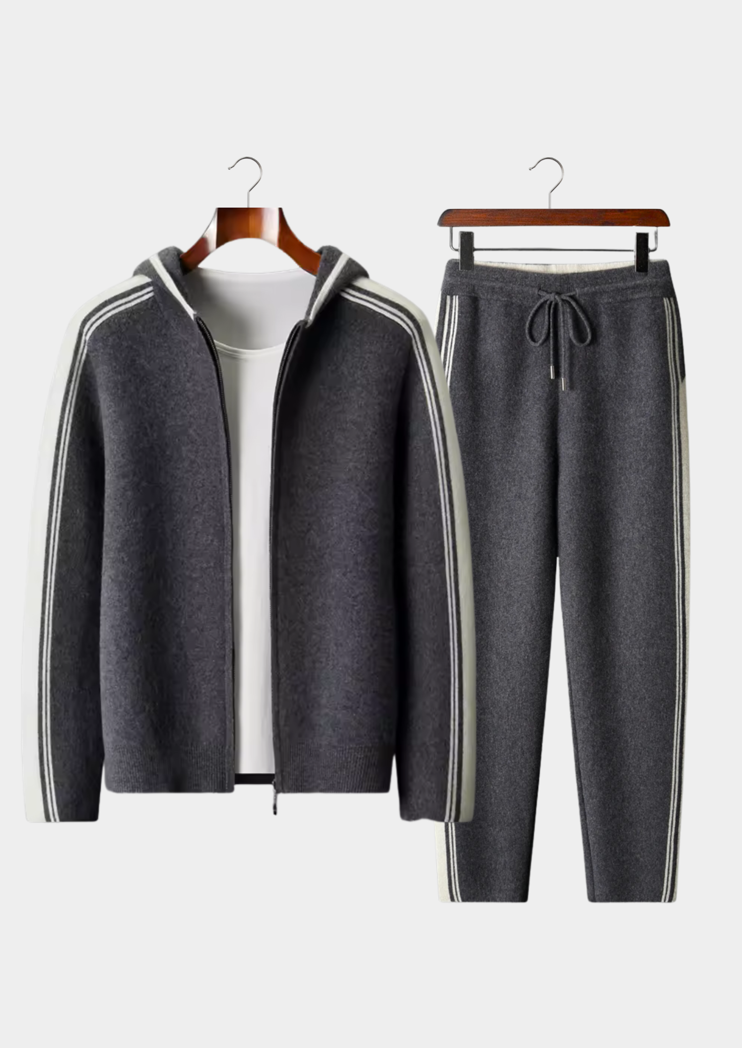 Veroux Mode | Men’s Pure Extra-Fine Merino Wool Damien Set