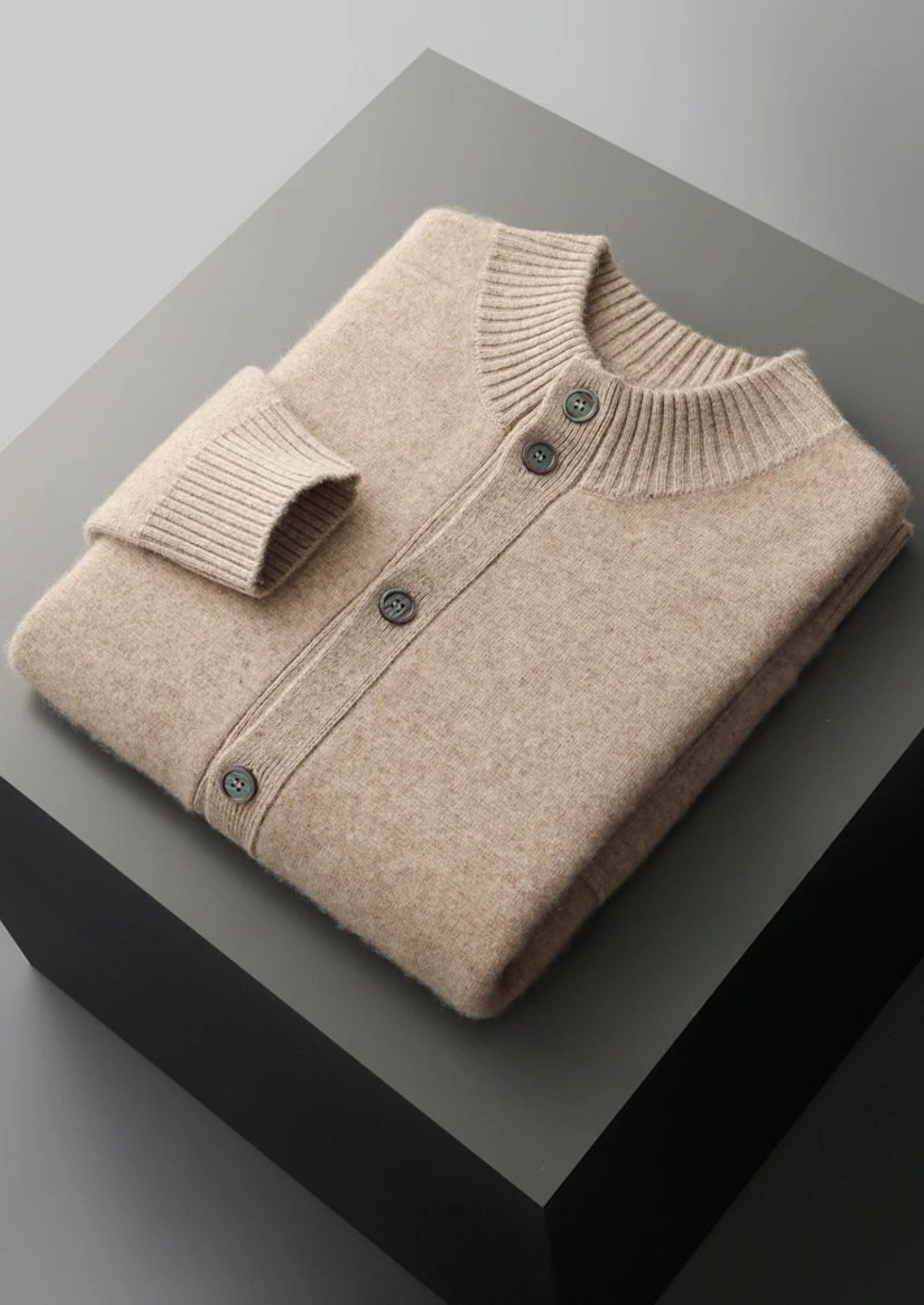 Veroux Mode | Men’s Premium Cashmere Button Cardigan