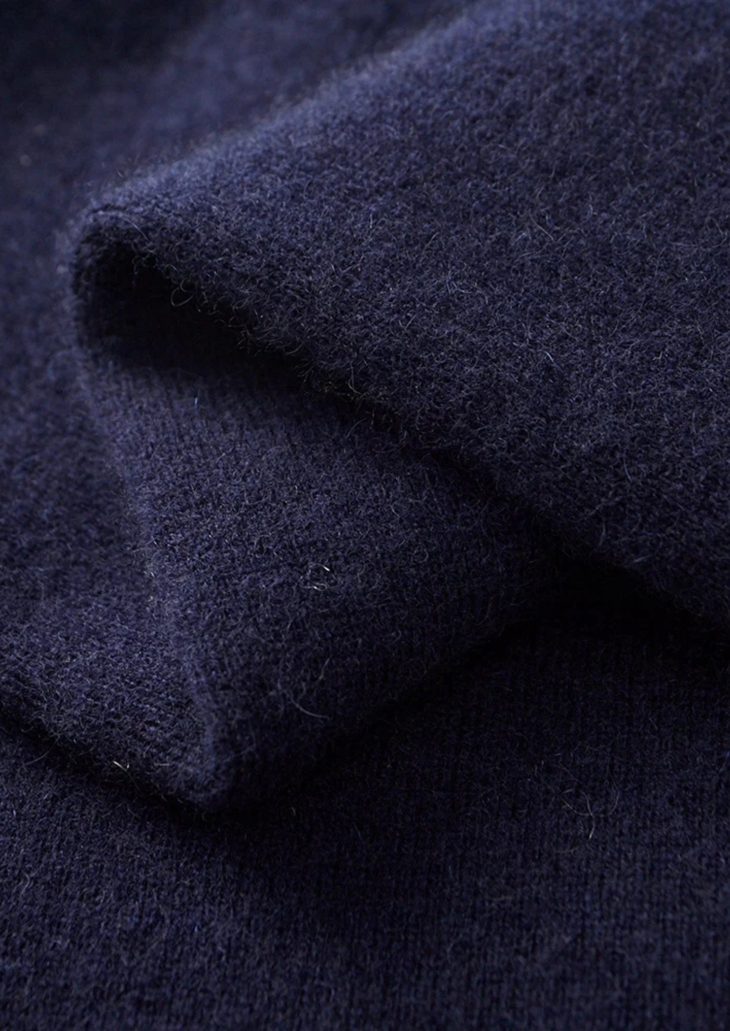 Veroux Mode | Men’s Pure Extra-Fine Merino Wool Two-Tone Polo Cardigan