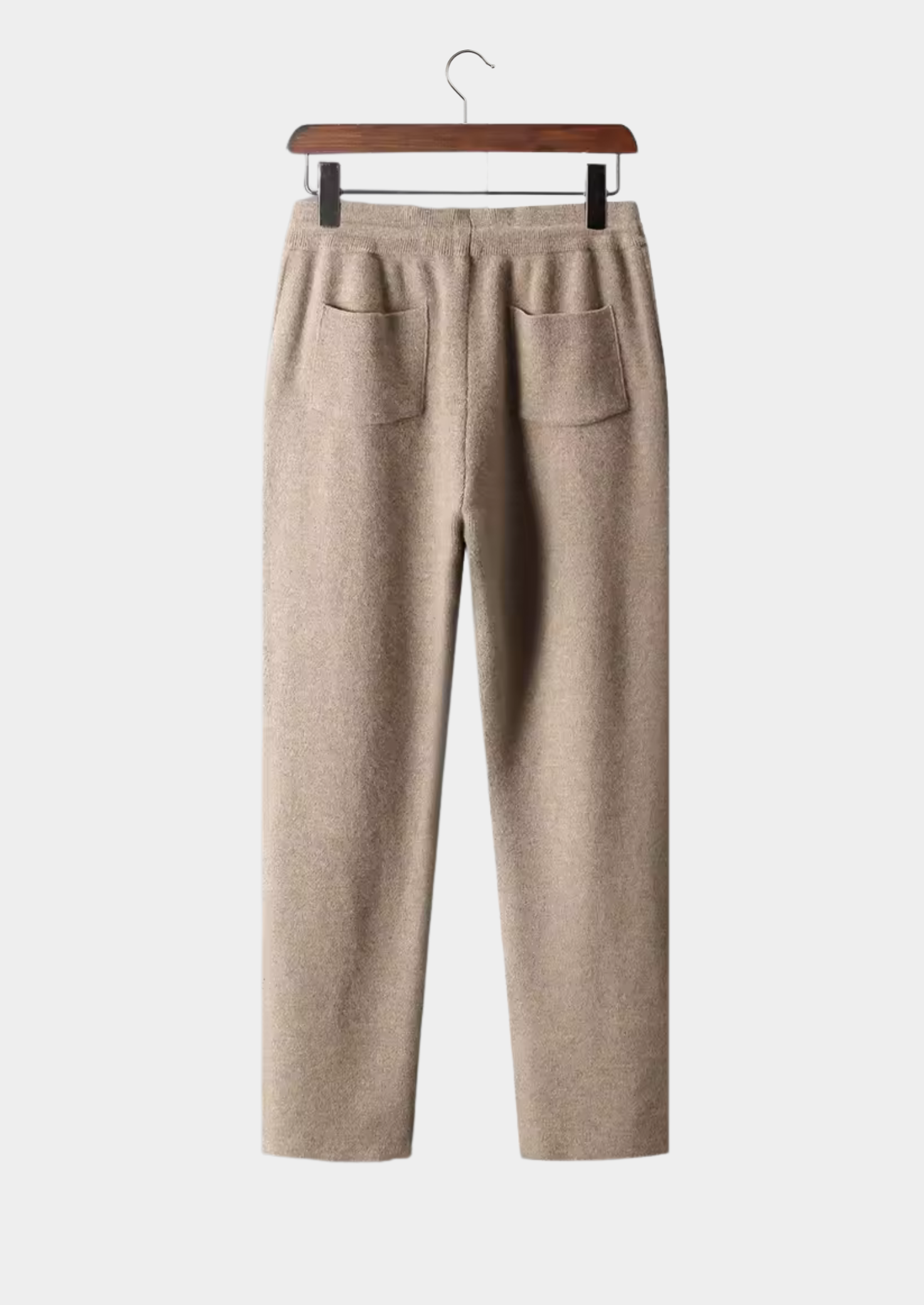 Veroux Mode | Men’s Pure Extra-Fine Merino Wool Leisure Trousers