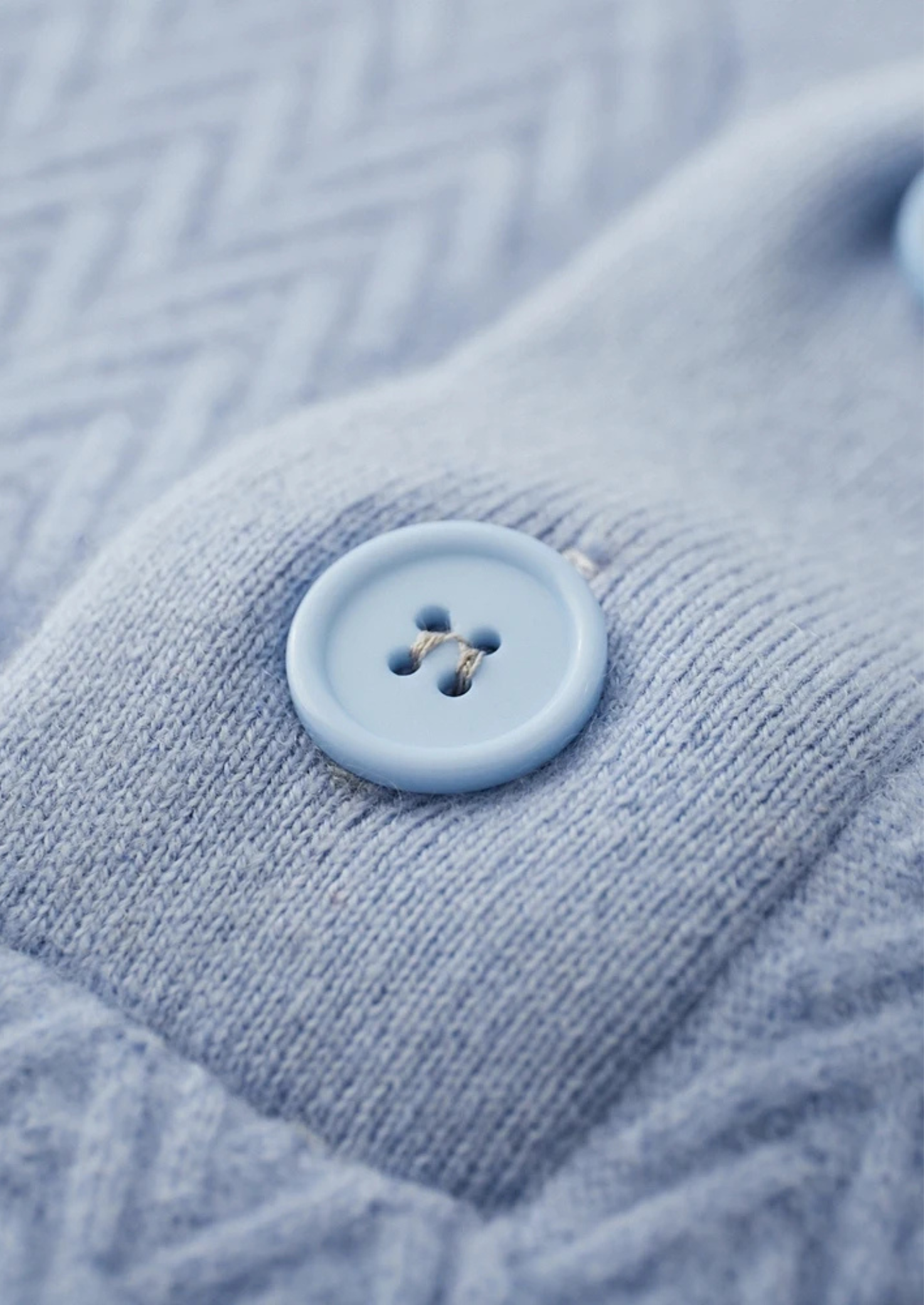 Veroux Mode | Men’s Premium Cashmere Zigzag Button Sweater
