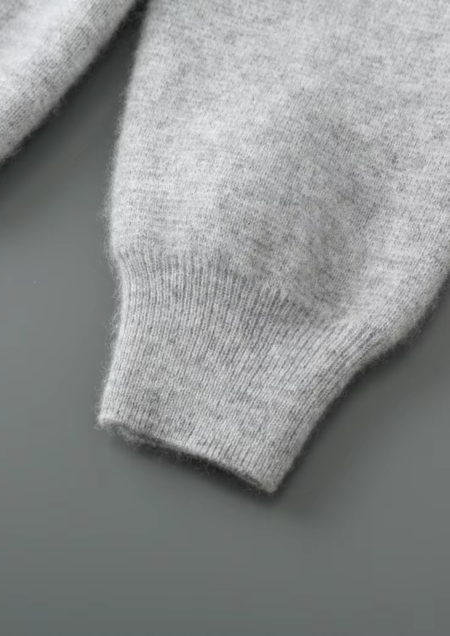 Veroux Mode | Men’s Pure Extra-Fine Merino Wool Zipper Hoodie